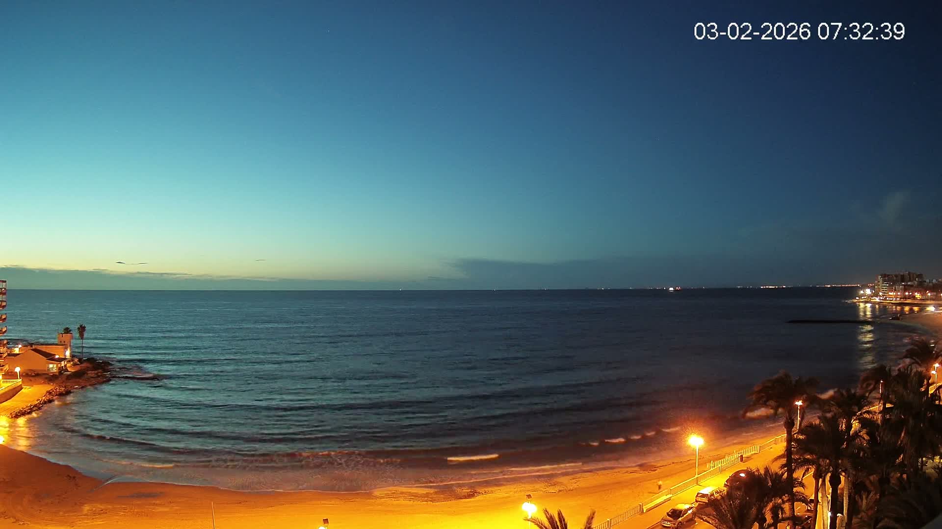 Torrevieja Los Locos Beach Live Cam - Alicante, Valencia, Spain
