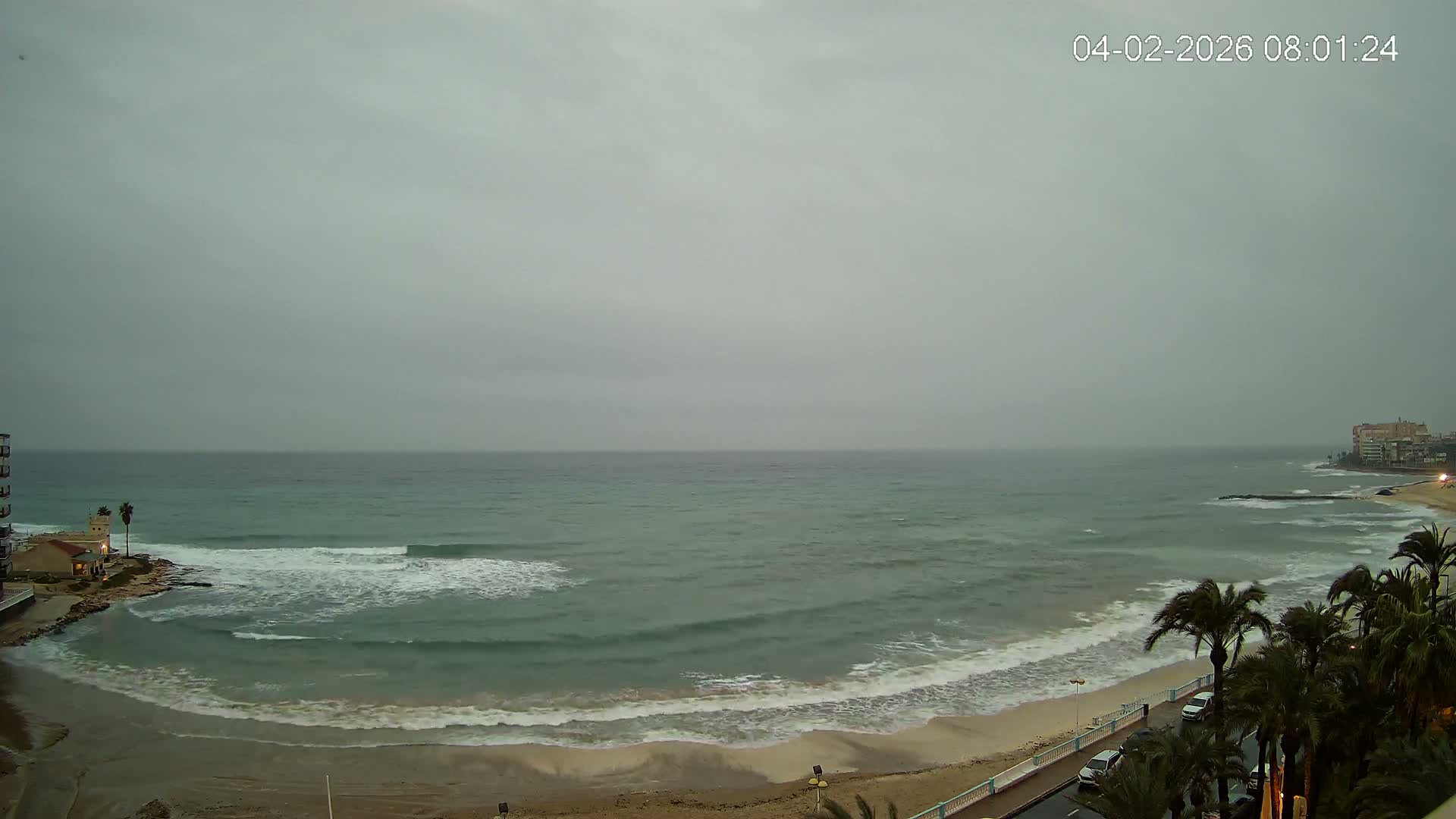 Torrevieja Los Locos Beach Live Cam - Alicante, Valencia, Spain