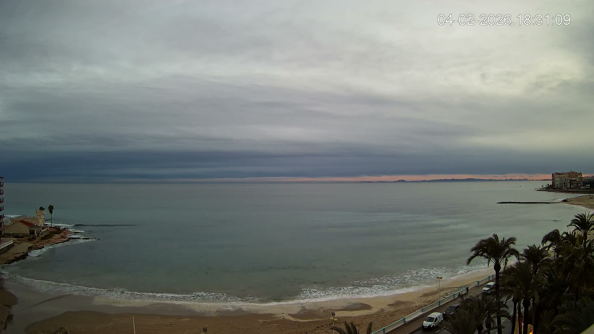 Torrevieja Los Locos Beach Live Cam - Alicante, Valencia, Spain