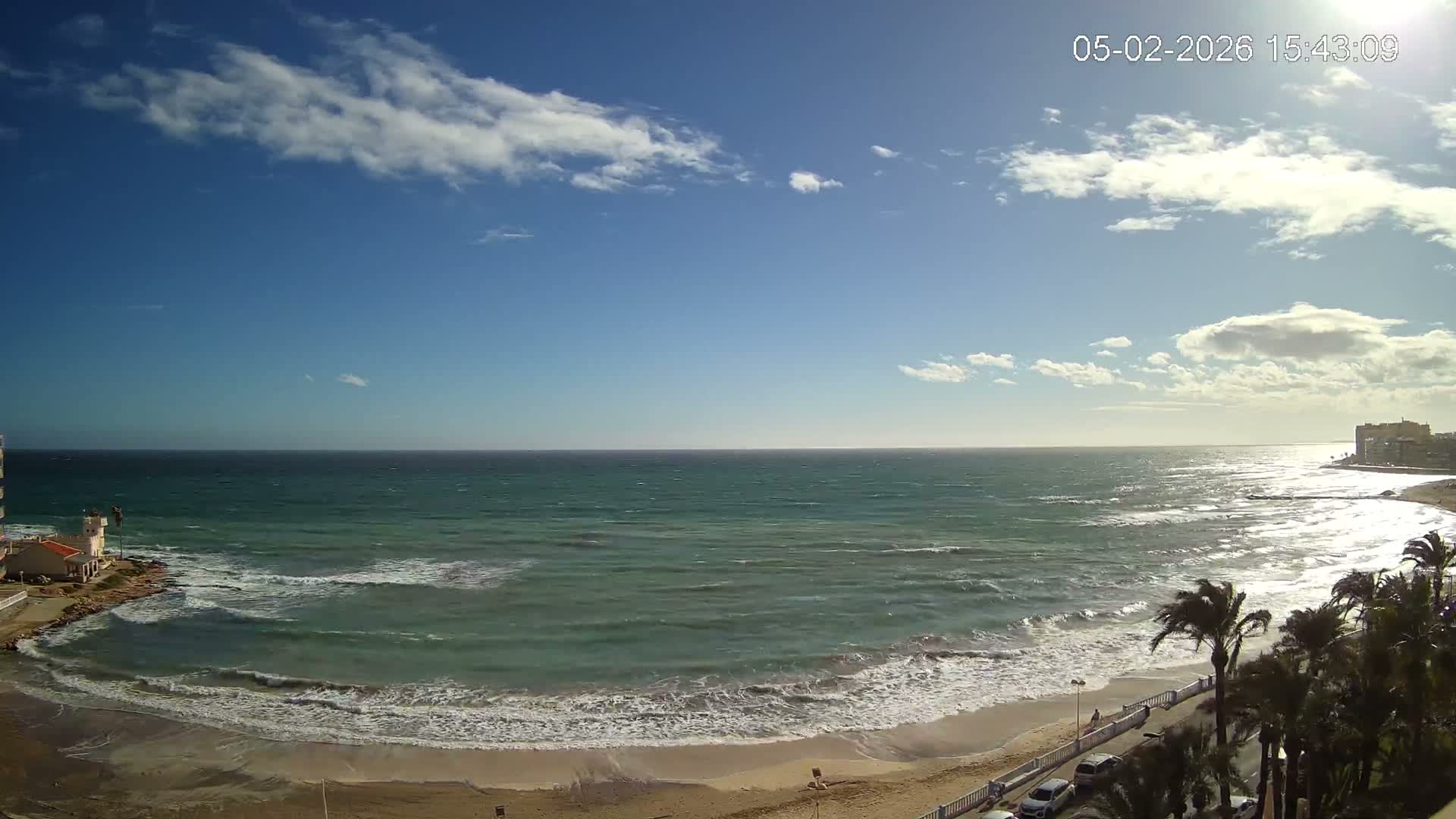 Torrevieja Los Locos Beach Live Cam - Alicante, Valencia, Spain