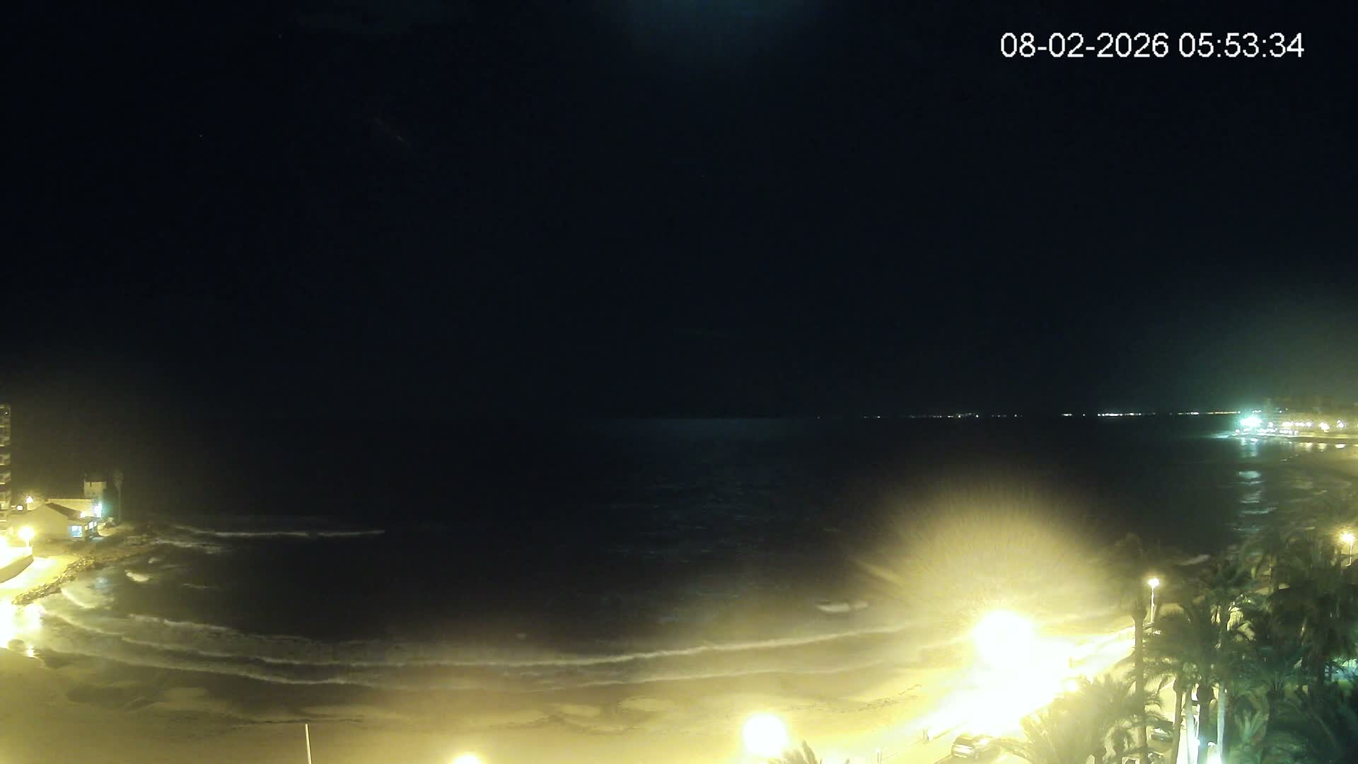 Torrevieja Los Locos Beach Live Cam - Alicante, Valencia, Spain