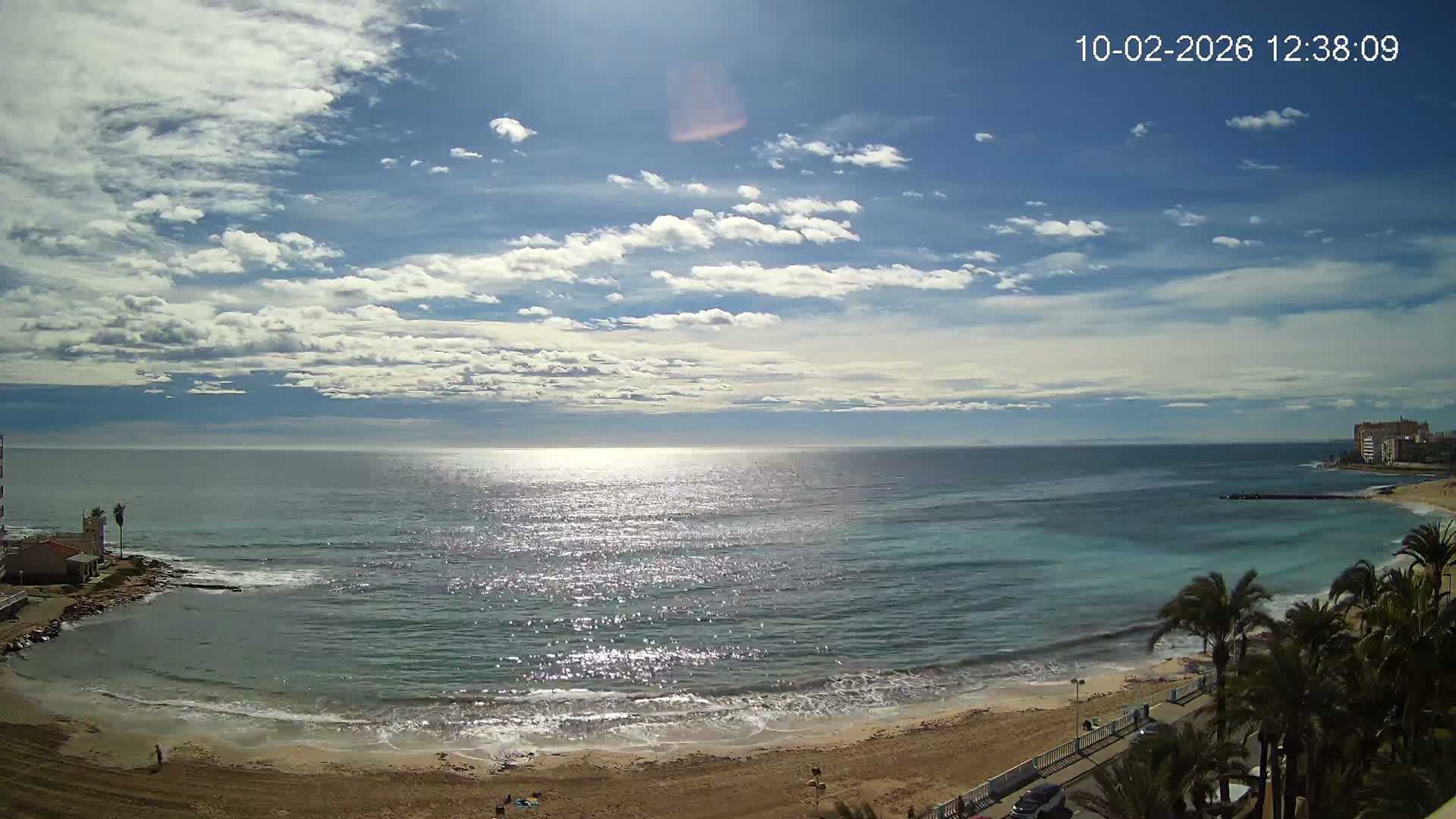 Torrevieja Los Locos Beach Live Cam - Alicante, Valencia, Spain