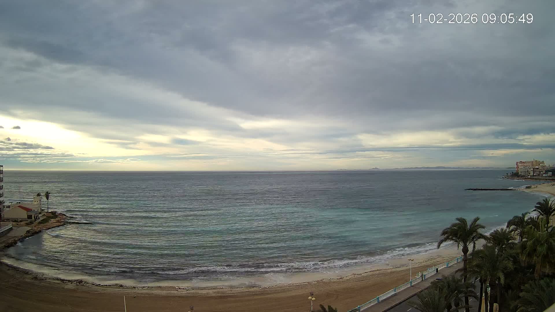 Torrevieja Los Locos Beach Live Cam - Alicante, Valencia, Spain