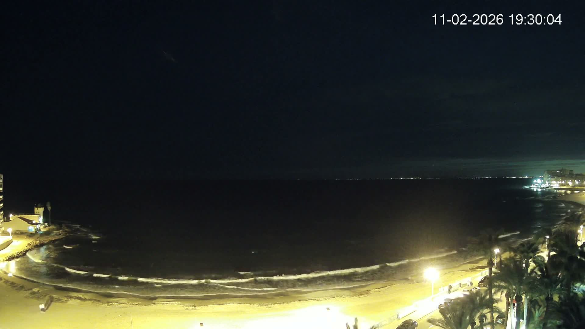 Torrevieja Los Locos Beach Live Cam - Alicante, Valencia, Spain