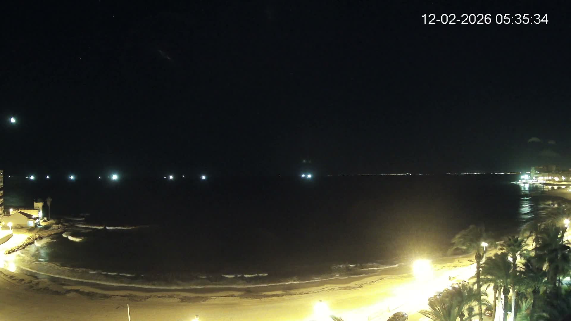 Torrevieja Los Locos Beach Live Cam - Alicante, Valencia, Spain