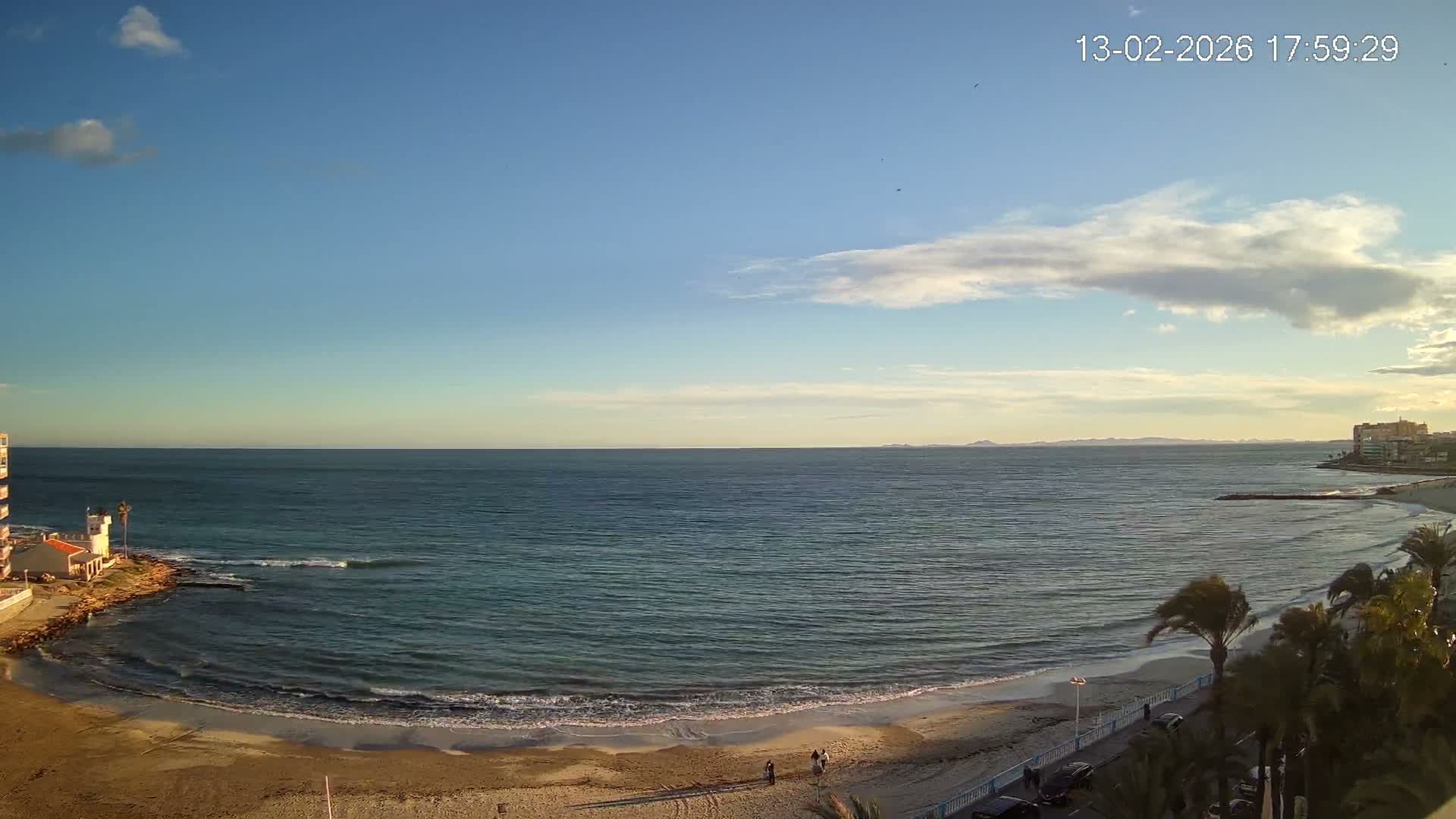 Torrevieja Los Locos Beach Live Cam - Alicante, Valencia, Spain