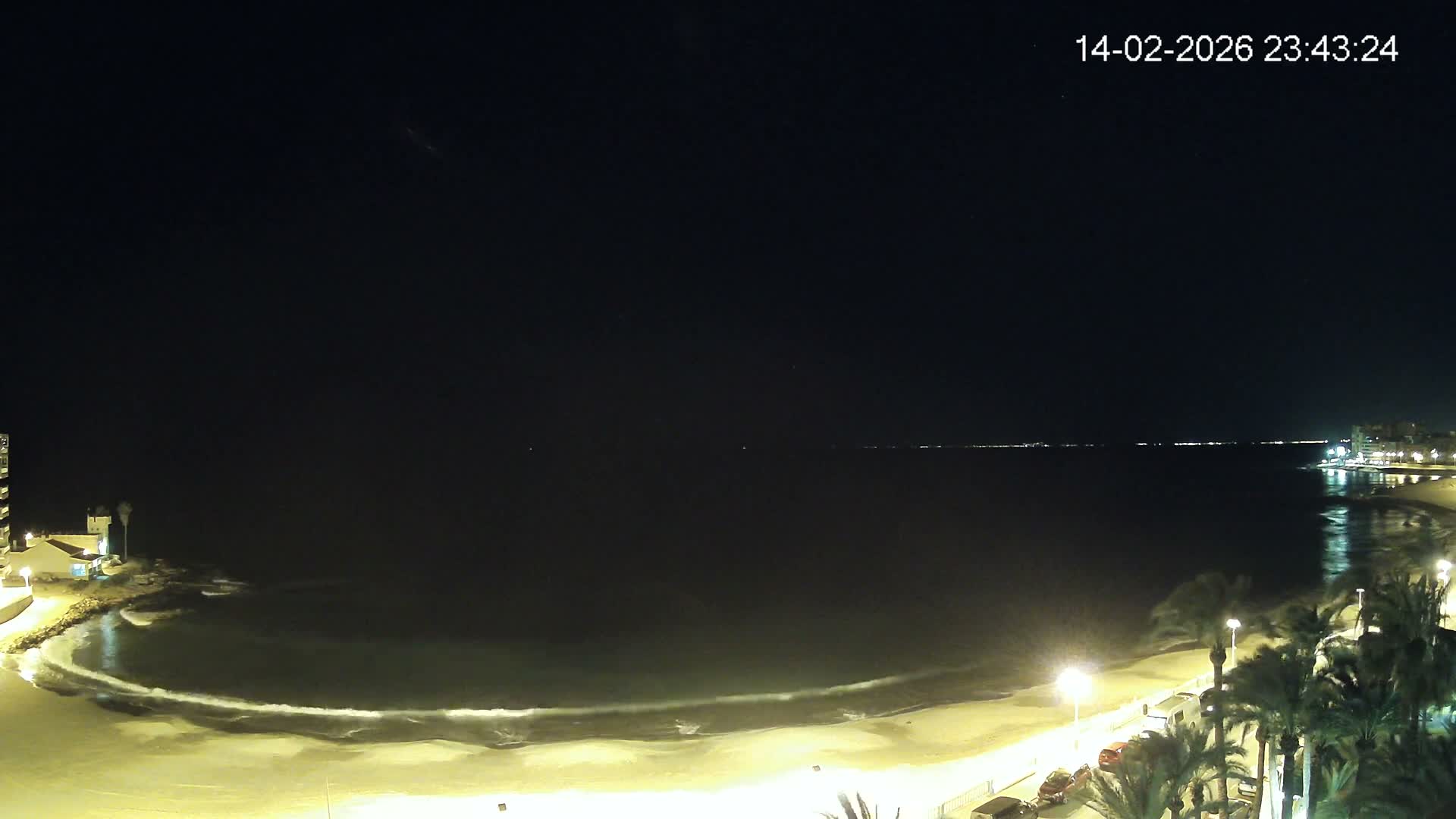 Torrevieja Los Locos Beach Live Cam - Alicante, Valencia, Spain