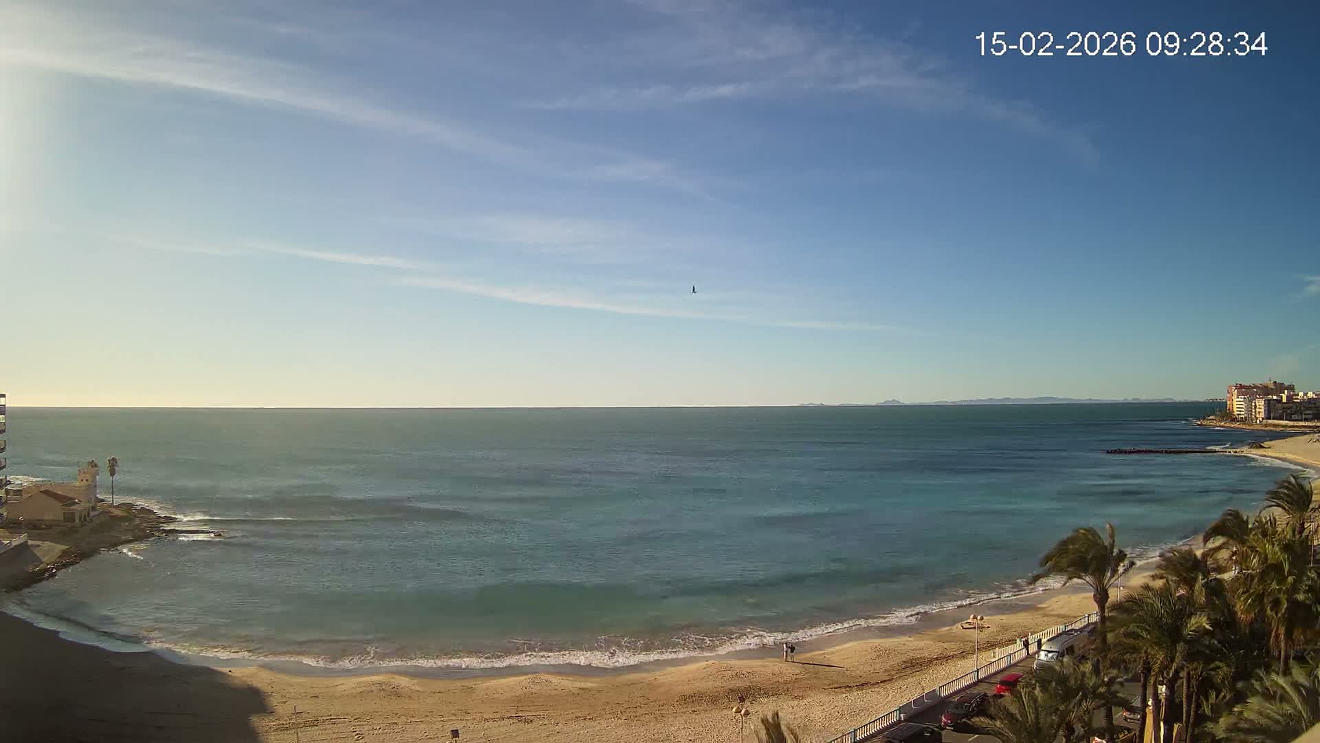 Torrevieja Los Locos Beach Live Cam - Alicante, Valencia, Spain