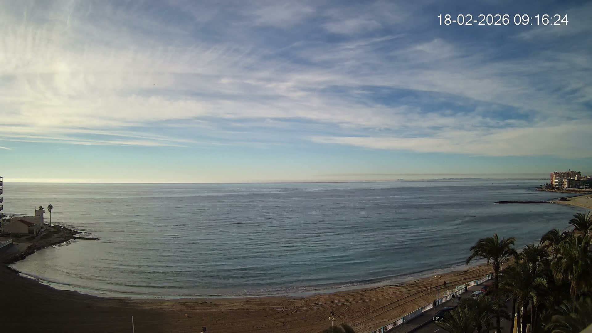 Torrevieja Los Locos Beach Live Cam - Alicante, Valencia, Spain