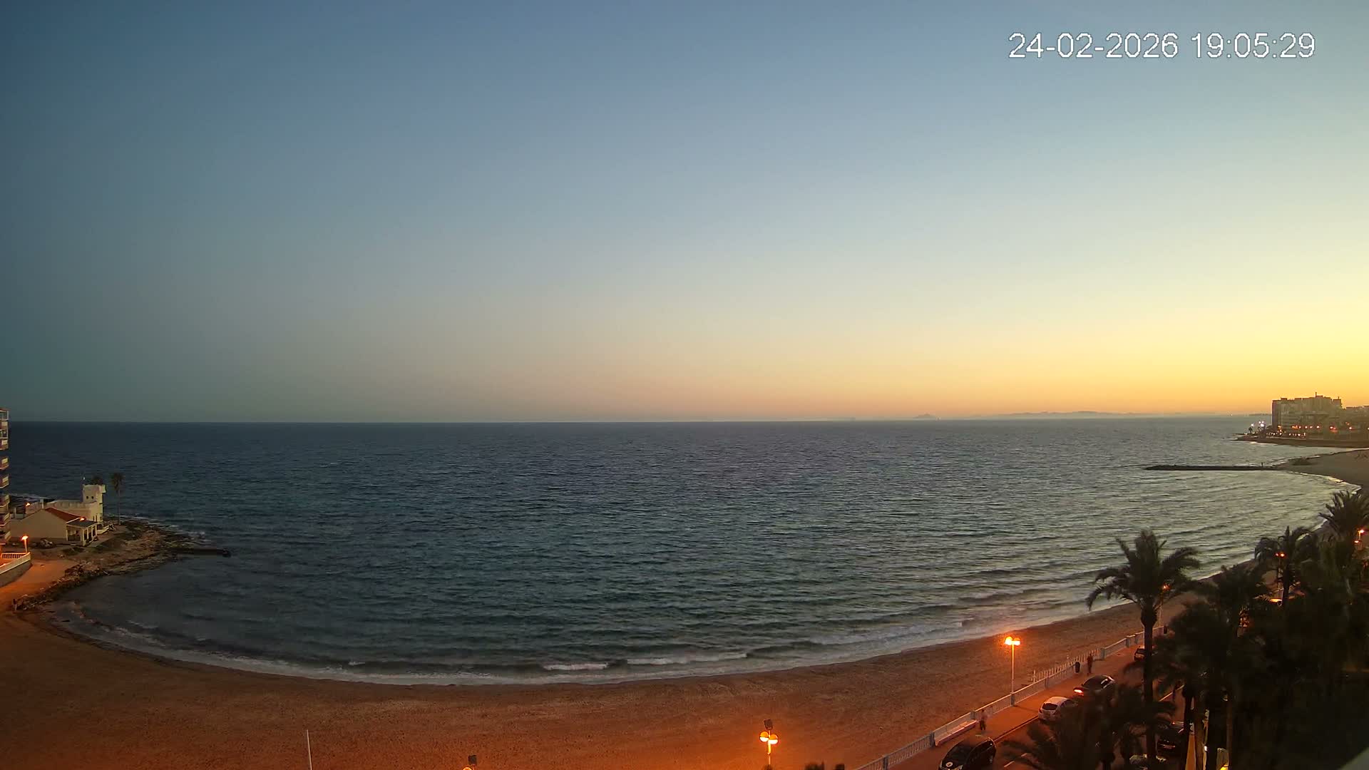 Torrevieja Los Locos Beach Live Cam - Alicante, Valencia, Spain