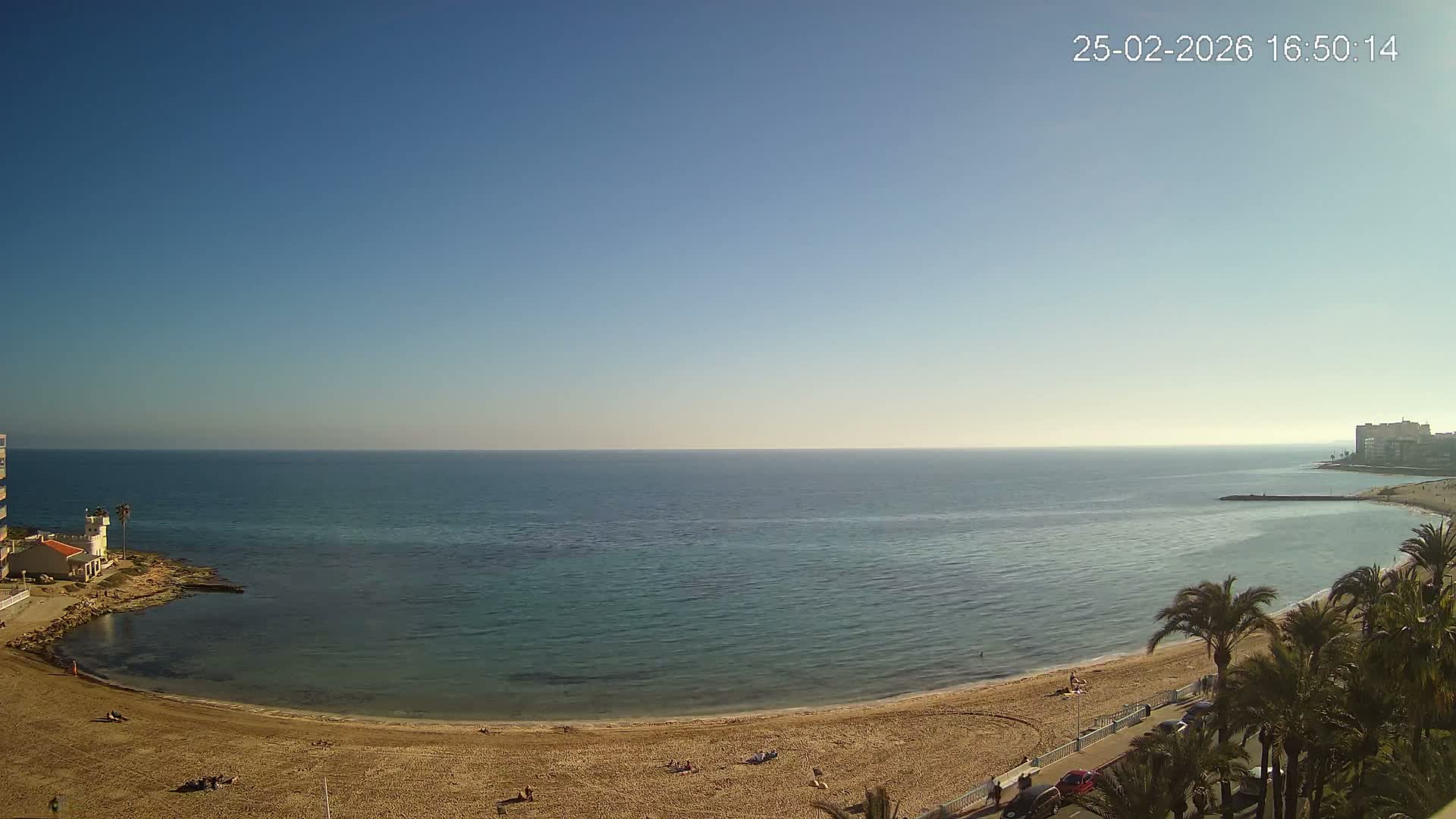 Torrevieja Los Locos Beach Live Cam - Alicante, Valencia, Spain