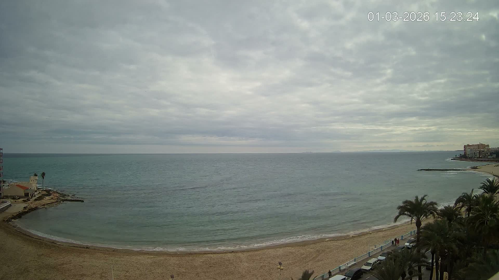 Torrevieja Los Locos Beach Live Cam - Alicante, Valencia, Spain