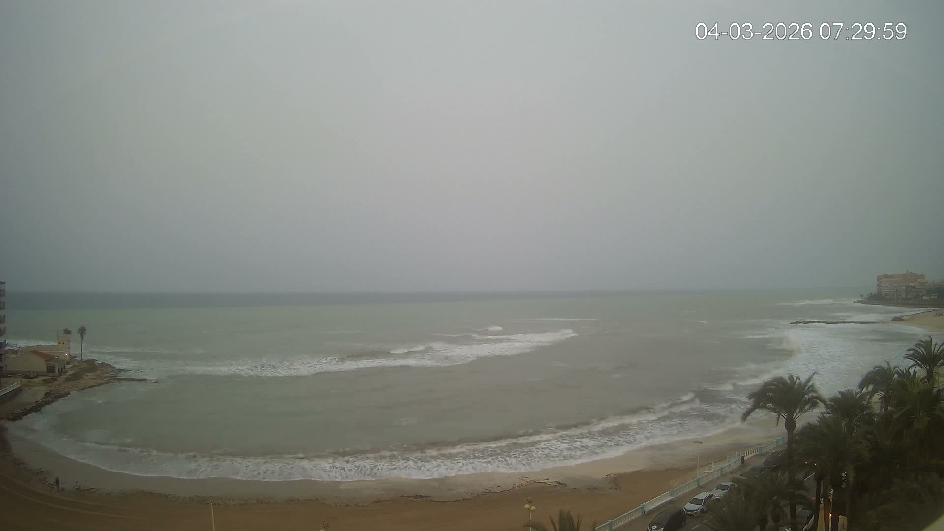 Torrevieja Los Locos Beach Live Cam - Alicante, Valencia, Spain