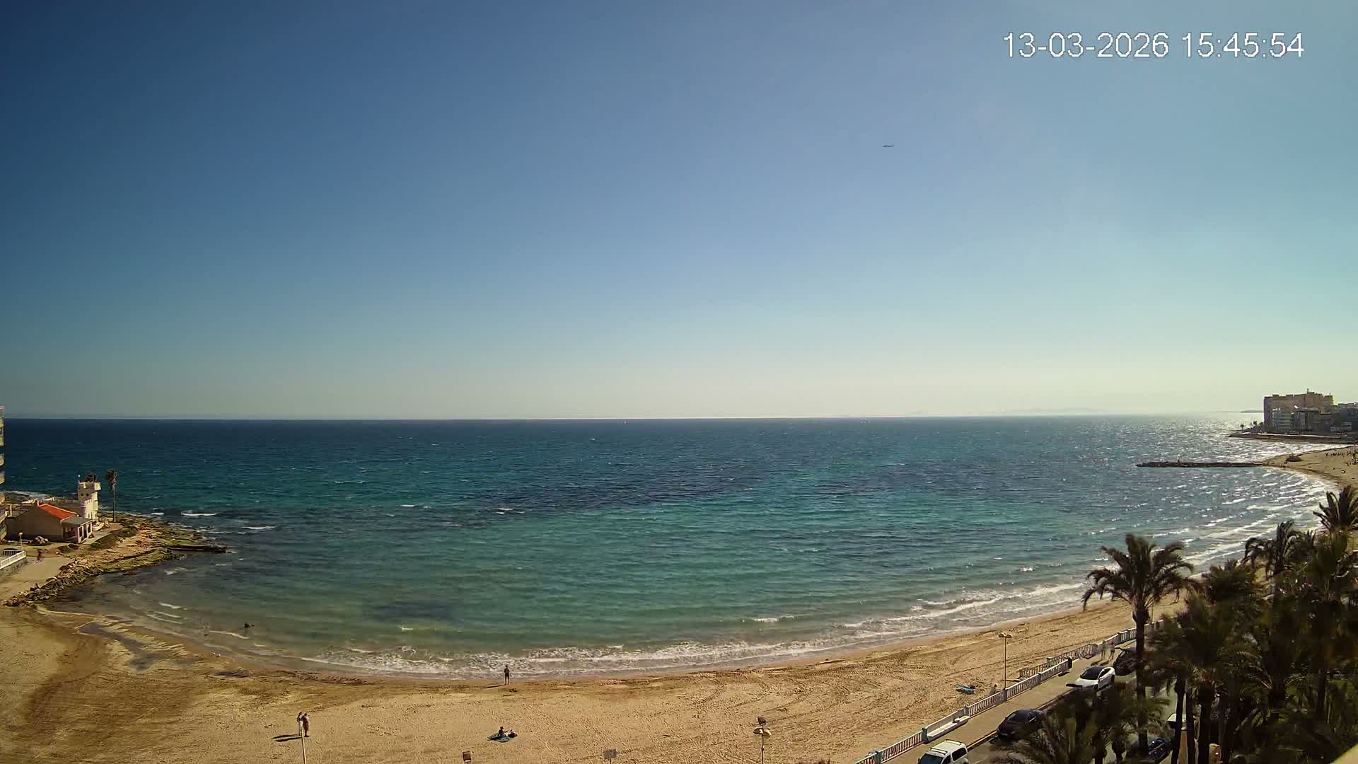 Torrevieja Los Locos Beach Live Cam - Alicante, Valencia, Spain