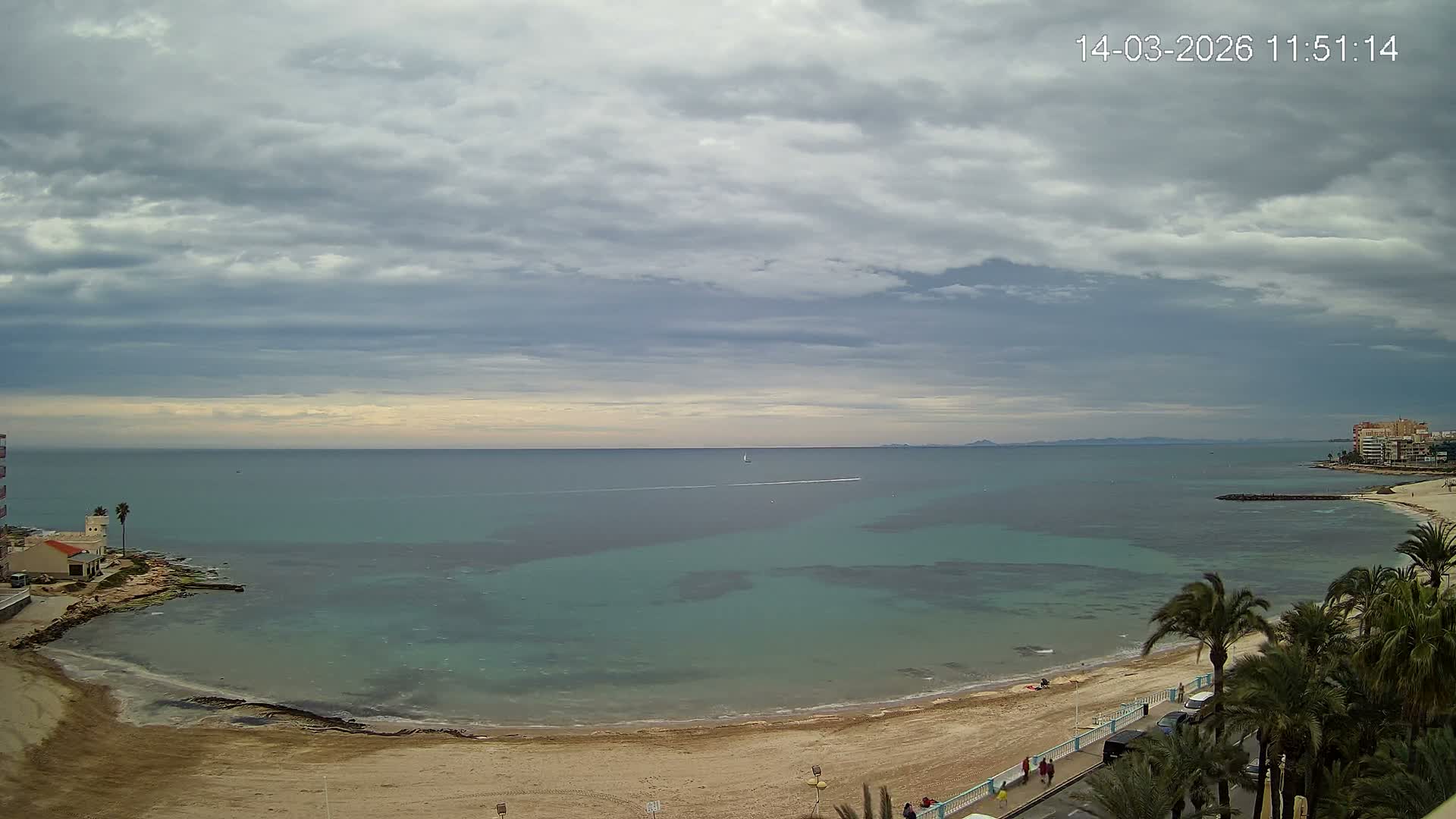 Torrevieja Los Locos Beach Live Cam - Alicante, Valencia, Spain