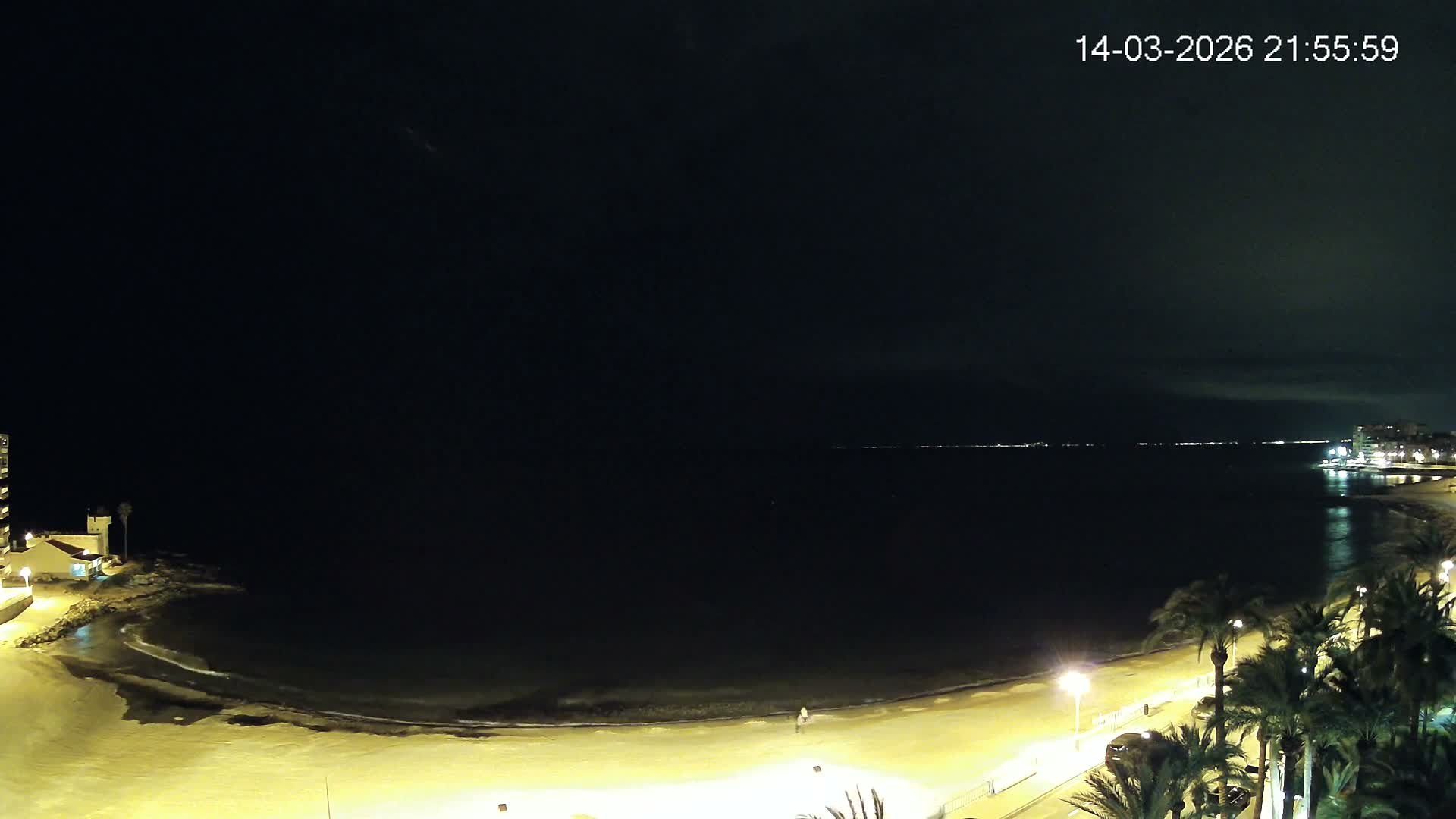 Torrevieja Los Locos Beach Live Cam - Alicante, Valencia, Spain
