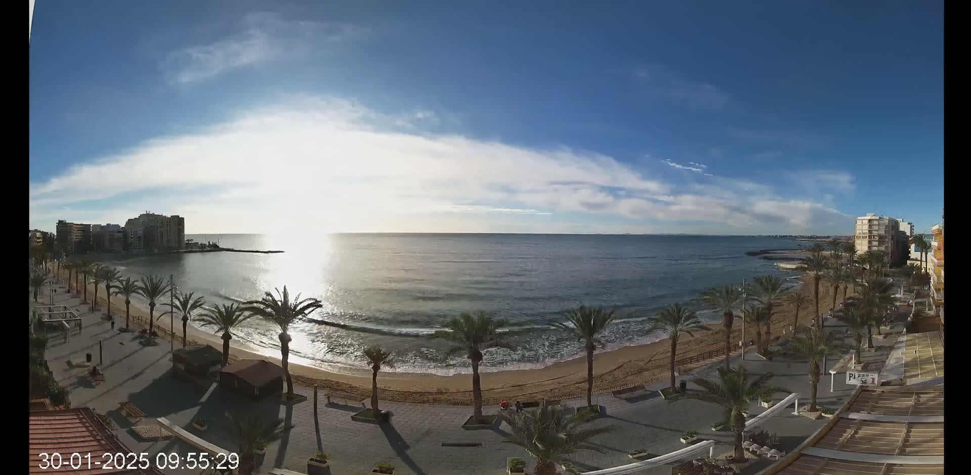 Torrevieja Cura Beach Live Cam - Alicante, Valencia, Spain