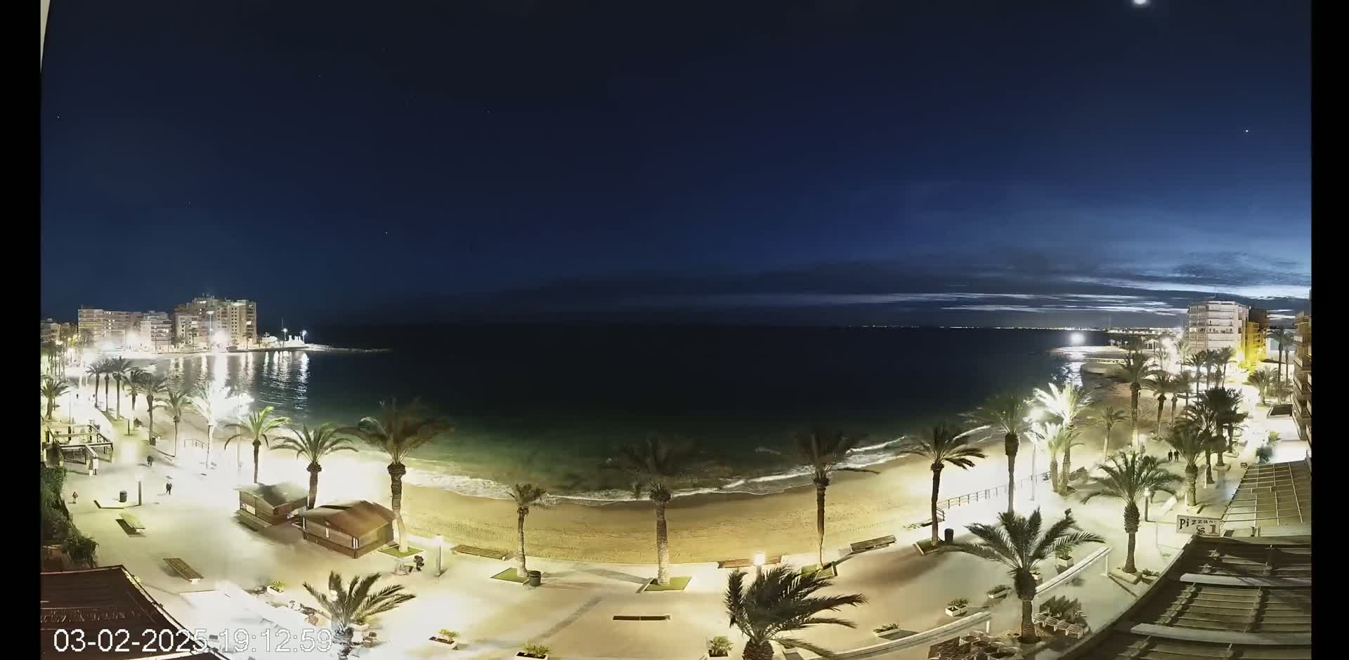 Torrevieja Cura Beach Live Cam - Alicante, Valencia, Spain