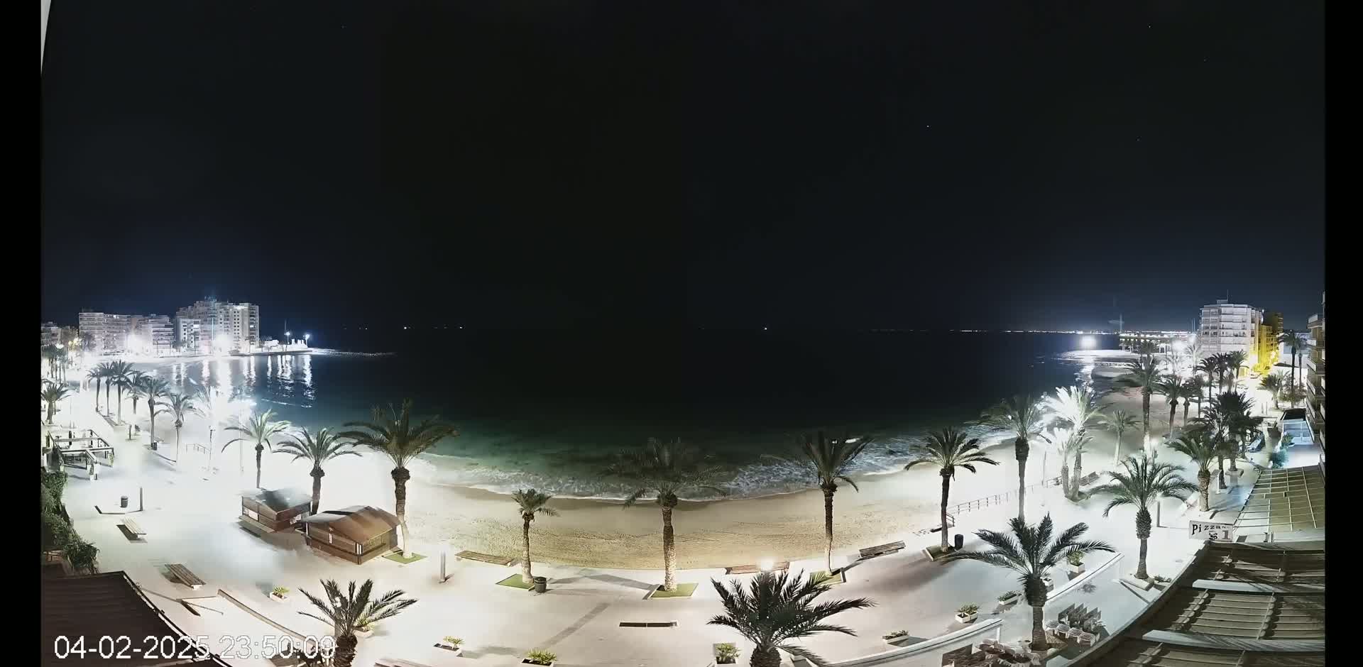 Torrevieja Cura Beach Live Cam - Alicante, Valencia, Spain