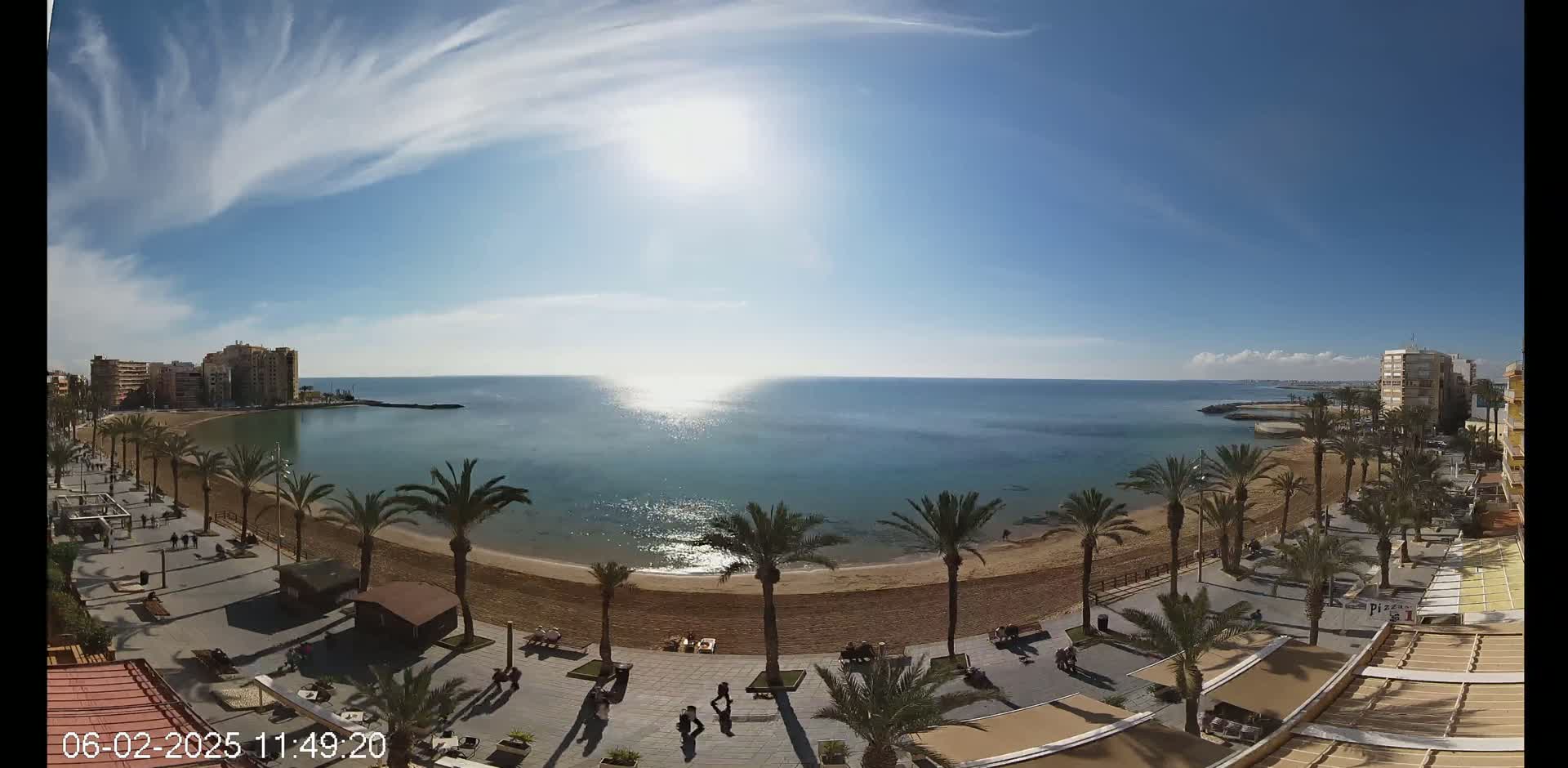 Torrevieja Cura Beach Live Cam - Alicante, Valencia, Spain