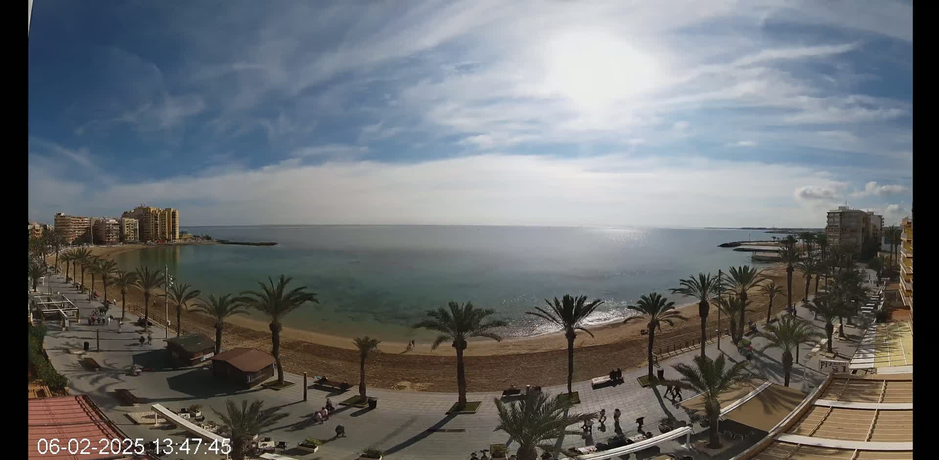 Torrevieja Cura Beach Live Cam - Alicante, Valencia, Spain