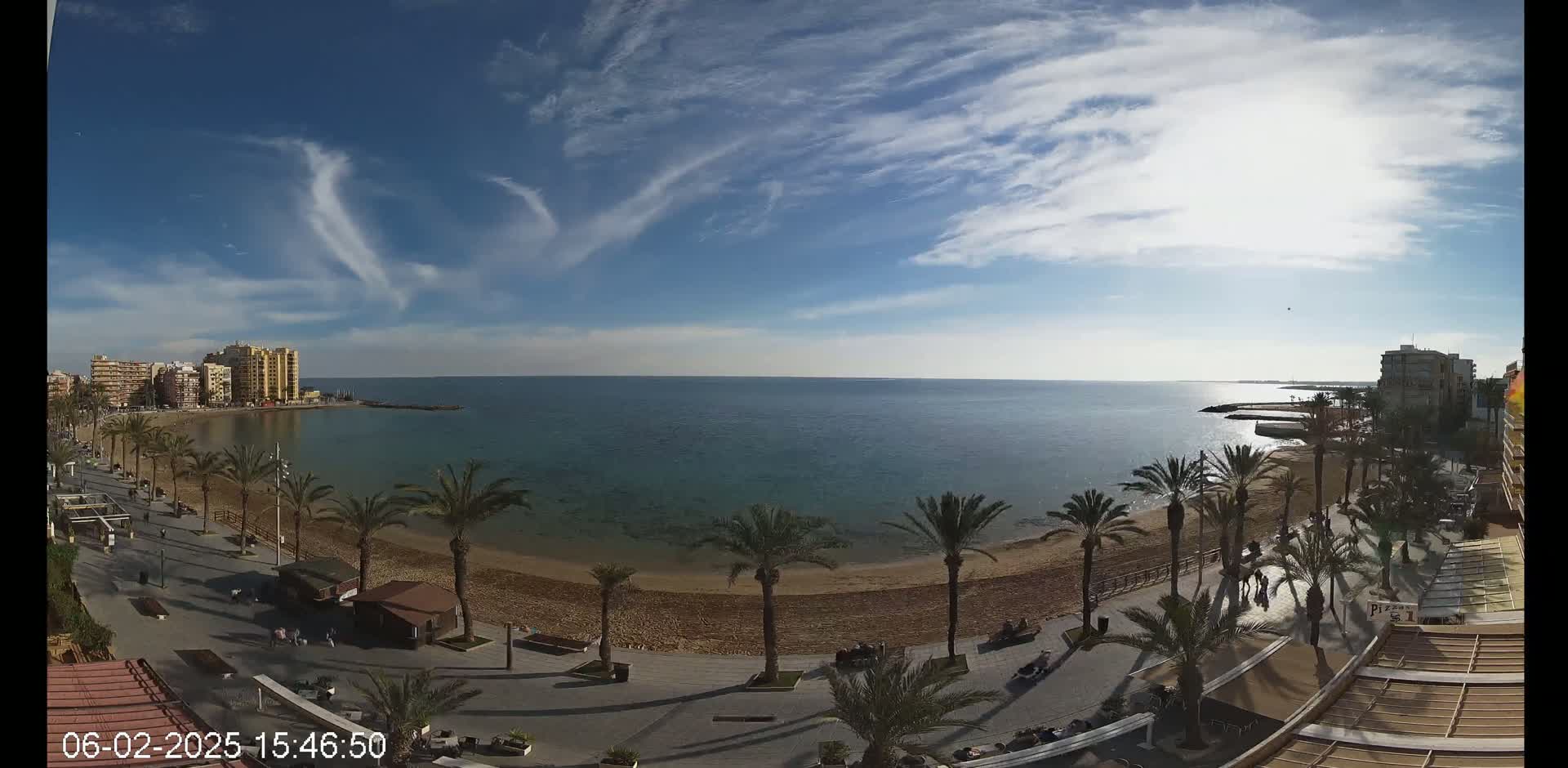 Torrevieja Cura Beach Live Cam - Alicante, Valencia, Spain