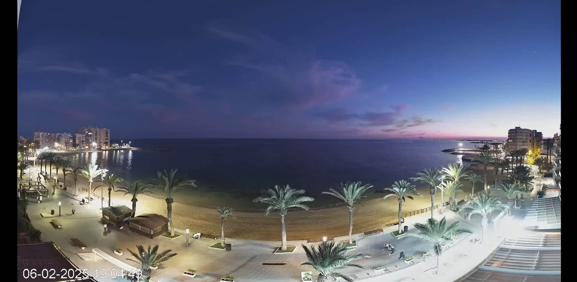Torrevieja Cura Beach Live Cam - Alicante, Valencia, Spain