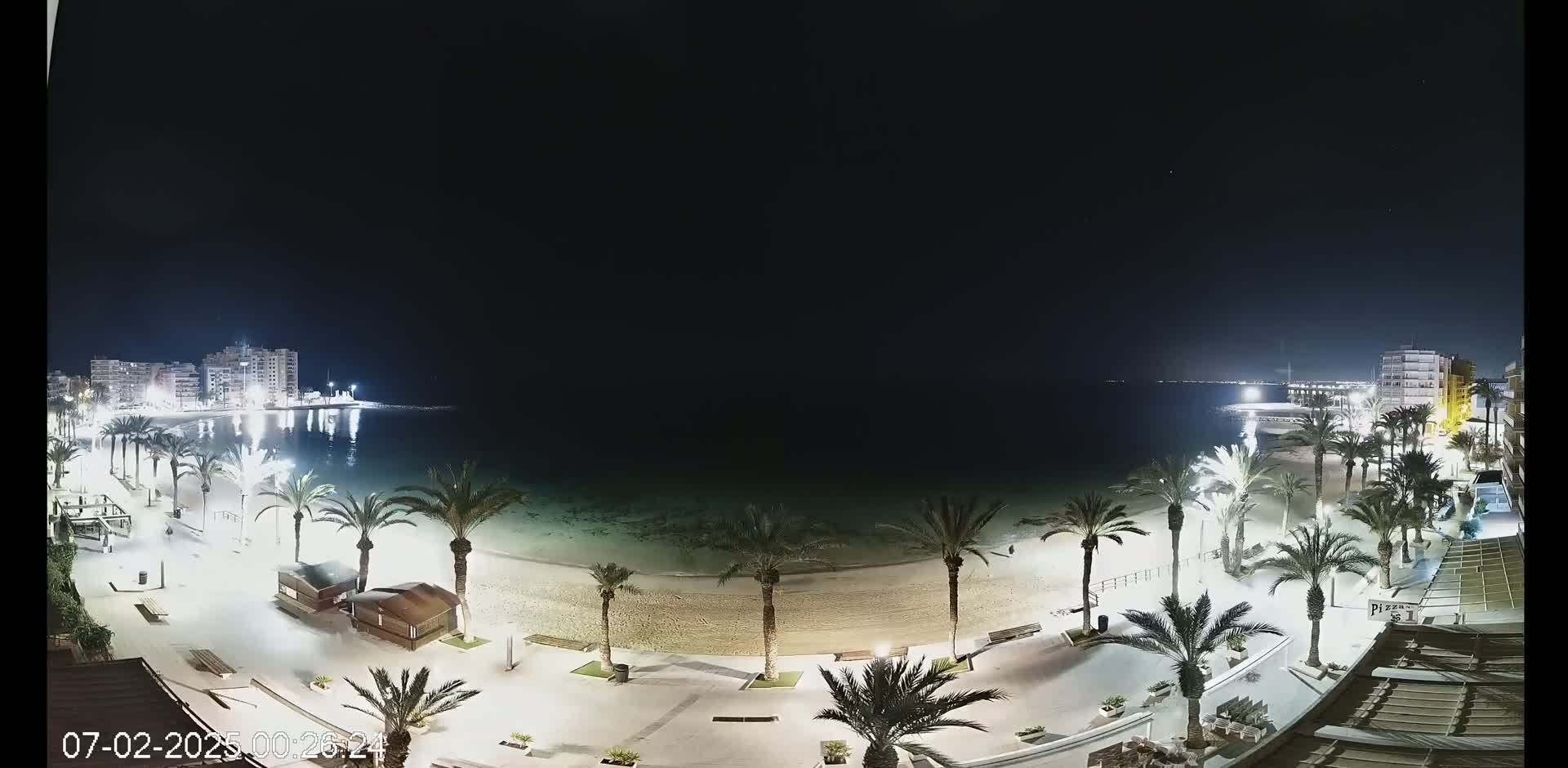 Torrevieja Cura Beach Live Cam - Alicante, Valencia, Spain