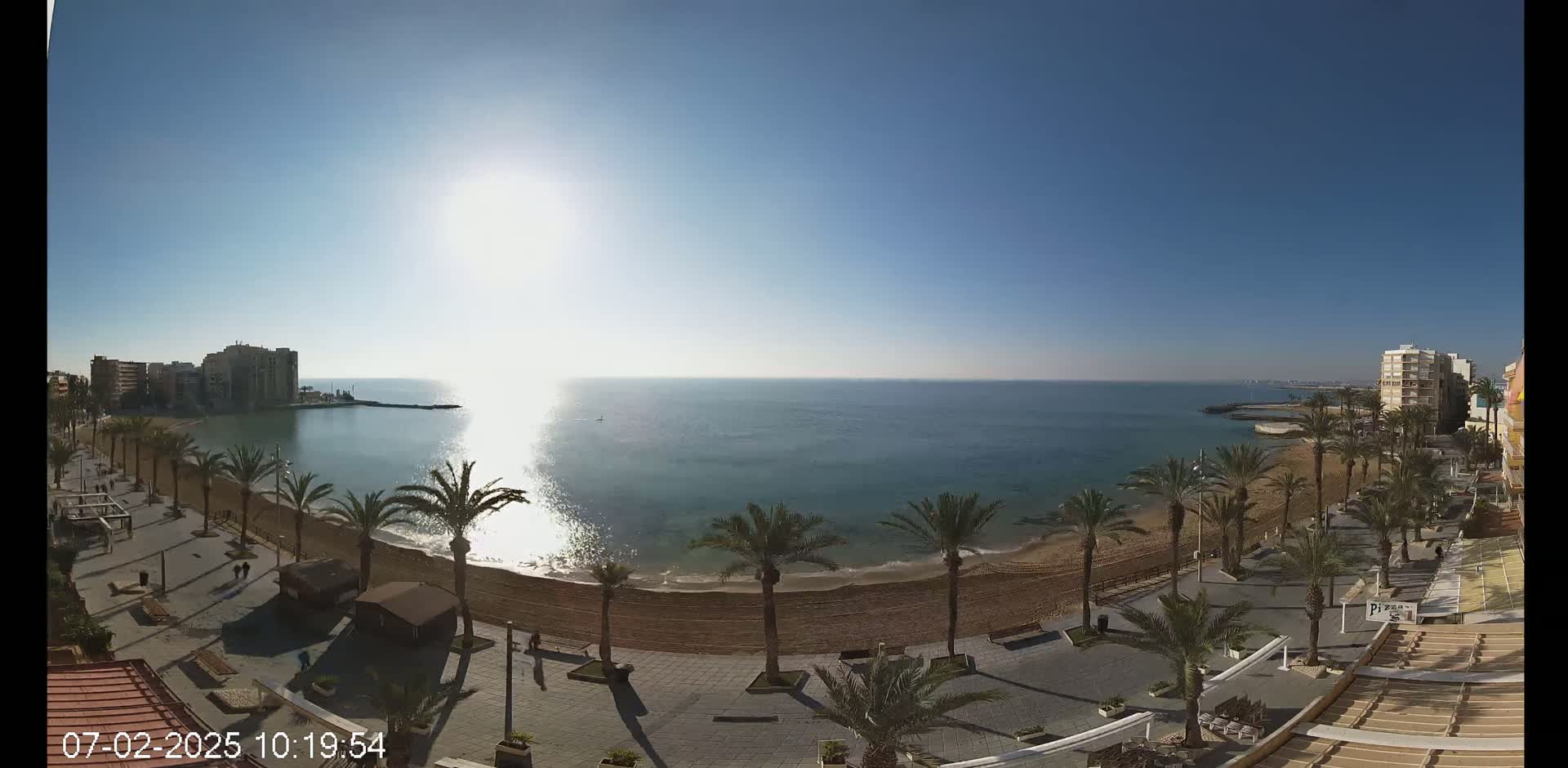 Torrevieja Cura Beach Live Cam - Alicante, Valencia, Spain