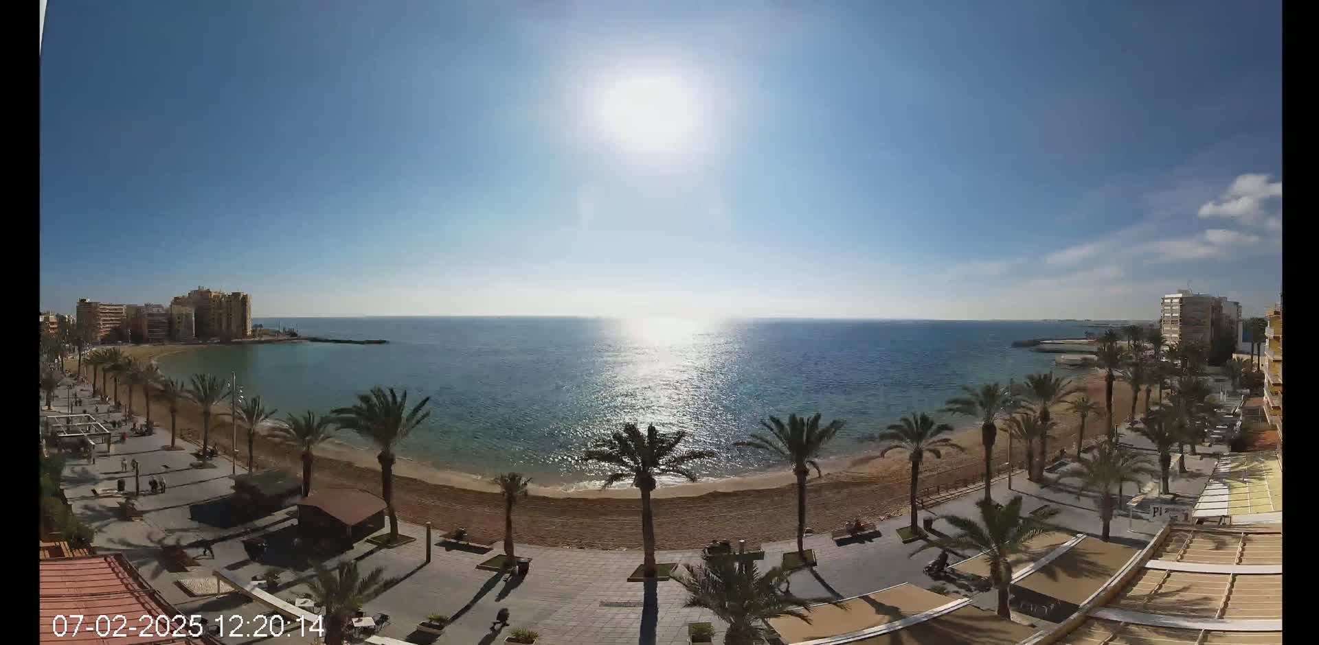 Torrevieja Cura Beach Live Cam - Alicante, Valencia, Spain