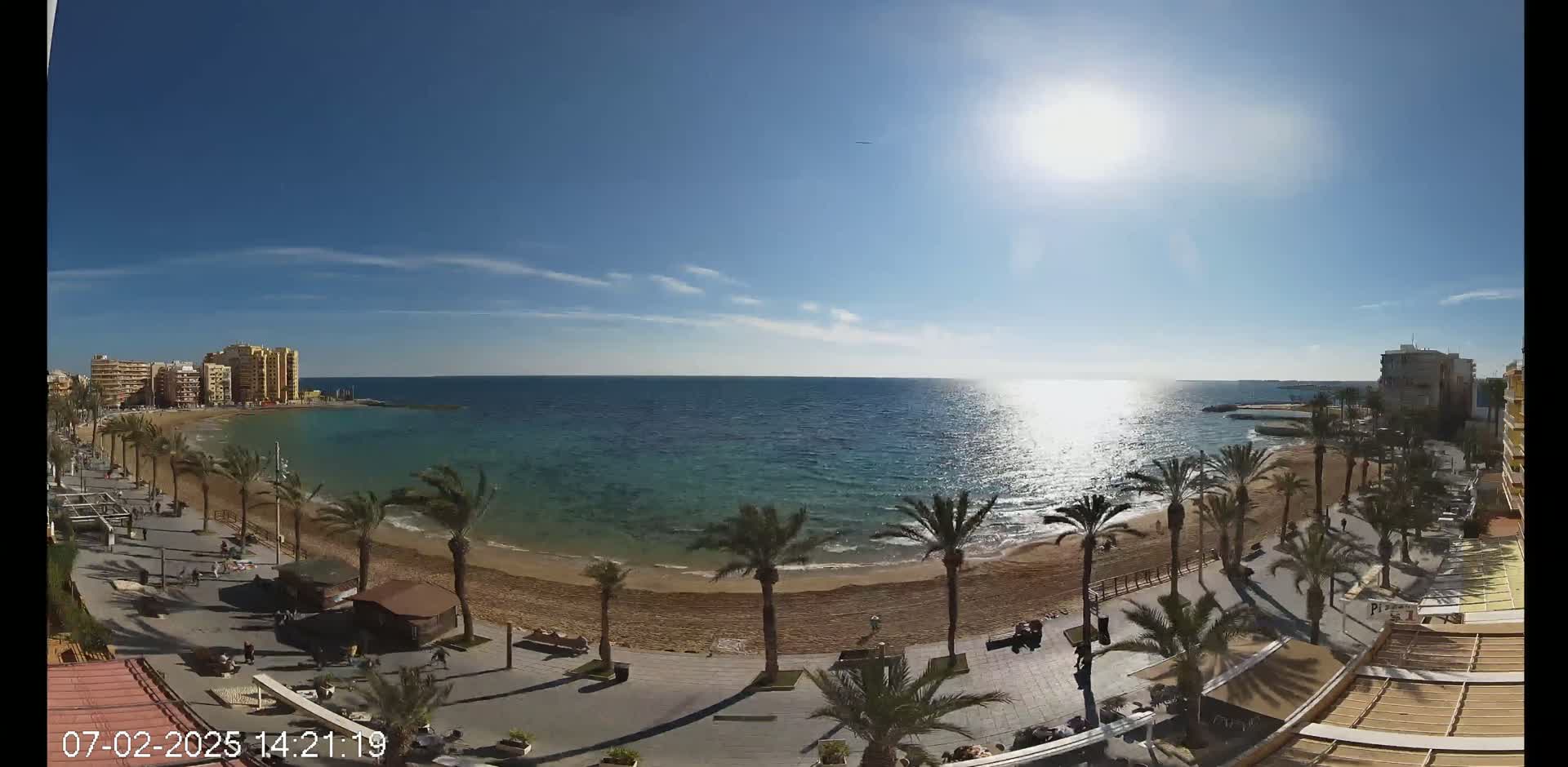 Torrevieja Cura Beach Live Cam - Alicante, Valencia, Spain