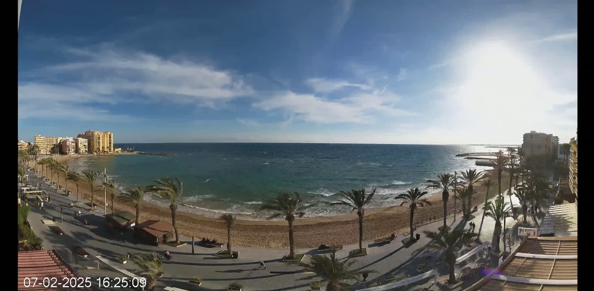Torrevieja Cura Beach Live Cam - Alicante, Valencia, Spain