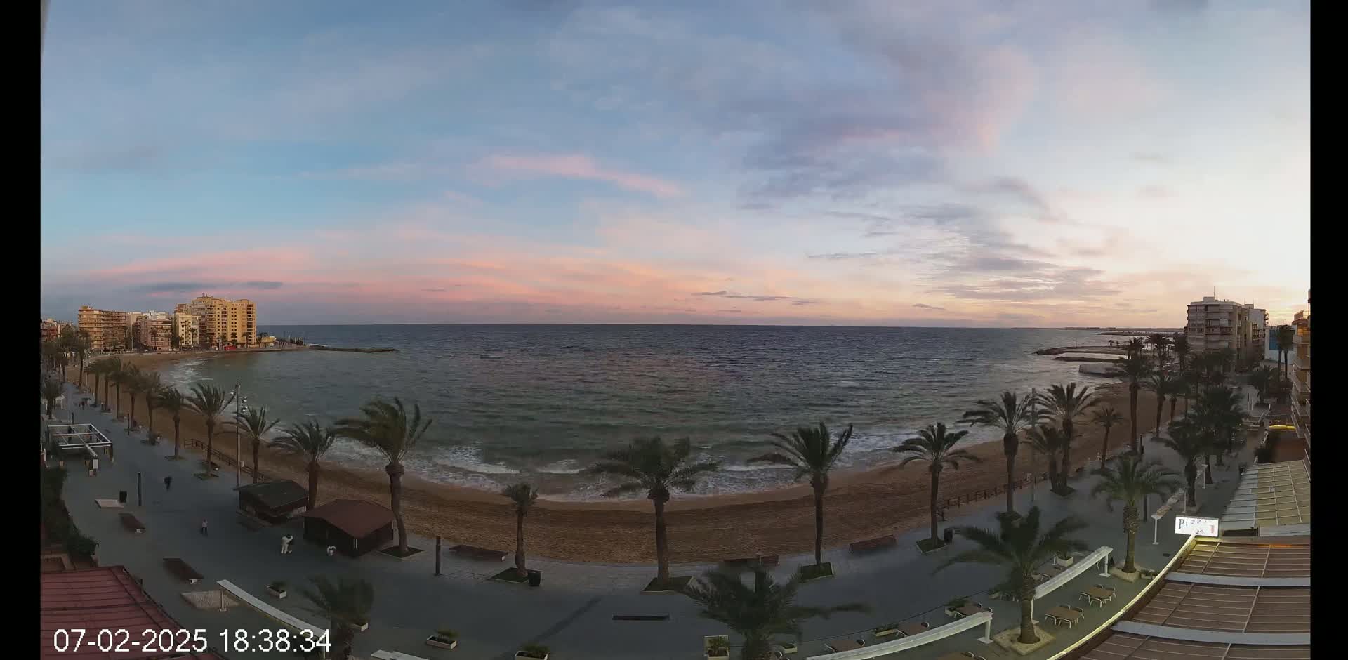 Torrevieja Cura Beach Live Cam - Alicante, Valencia, Spain