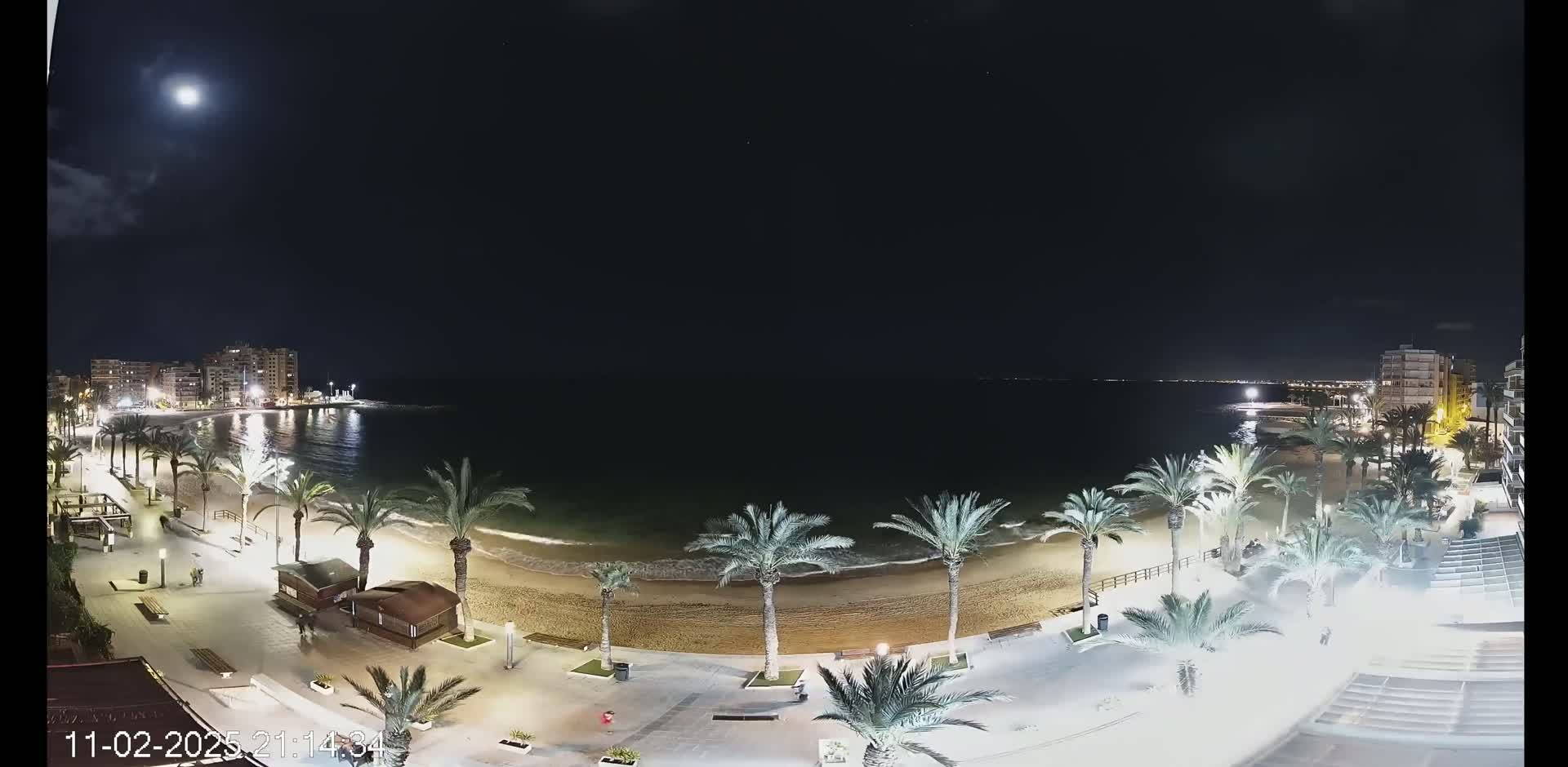 Torrevieja Cura Beach Live Cam - Alicante, Valencia, Spain