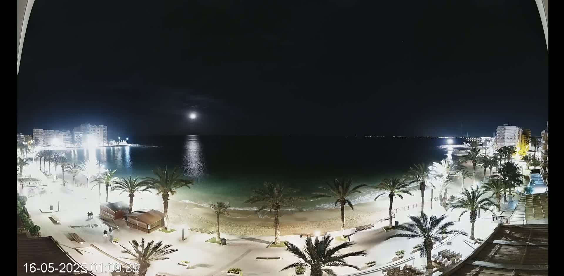 Torrevieja Cura Beach Live Cam - Alicante, Valencia, Spain