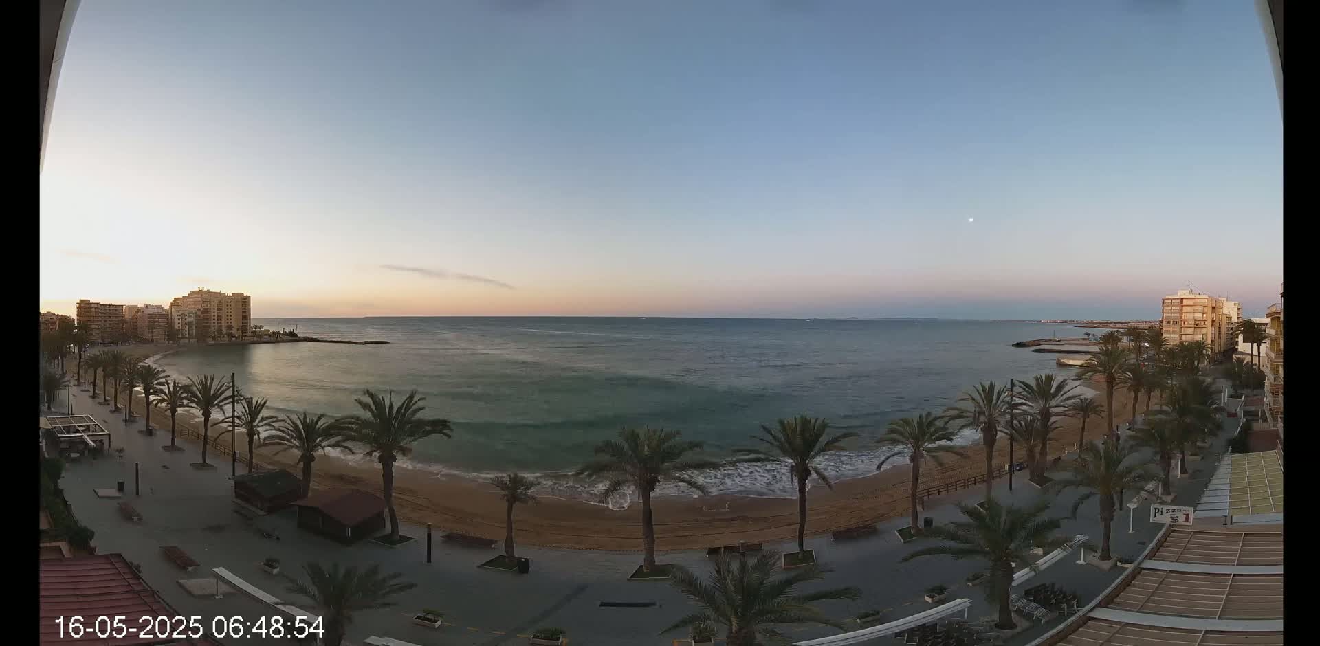 Torrevieja Cura Beach Live Cam - Alicante, Valencia, Spain