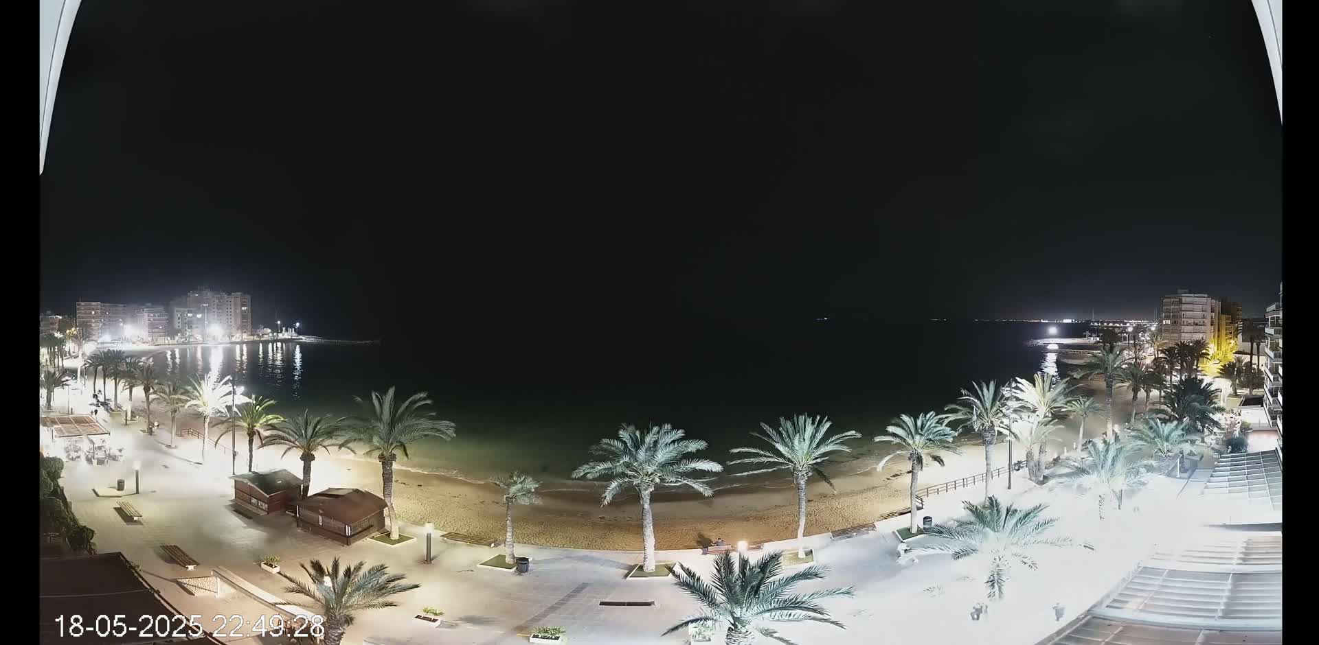 Torrevieja Cura Beach Live Cam - Alicante, Valencia, Spain