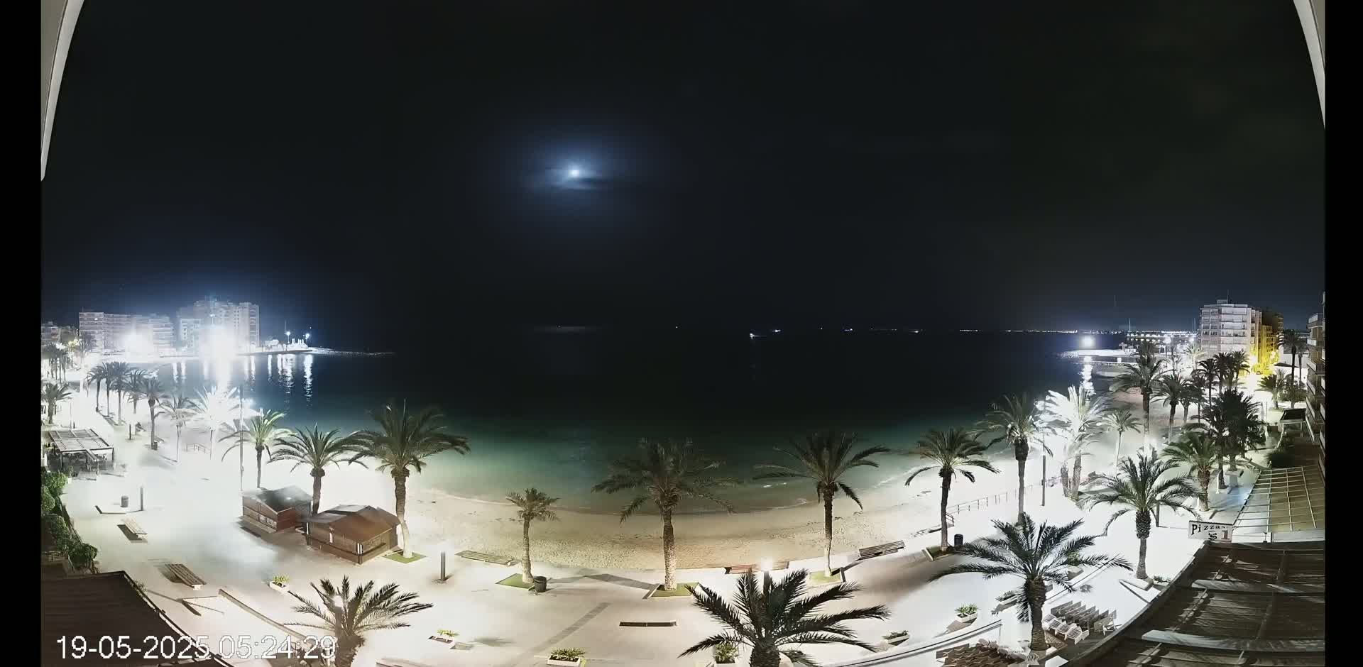 Torrevieja Cura Beach Live Cam - Alicante, Valencia, Spain
