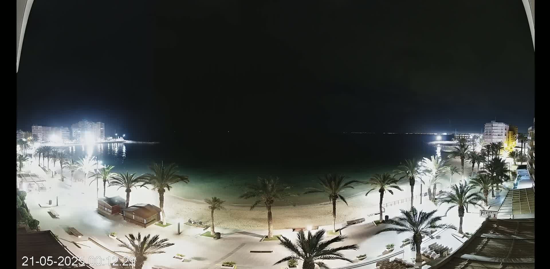 Torrevieja Cura Beach Live Cam - Alicante, Valencia, Spain