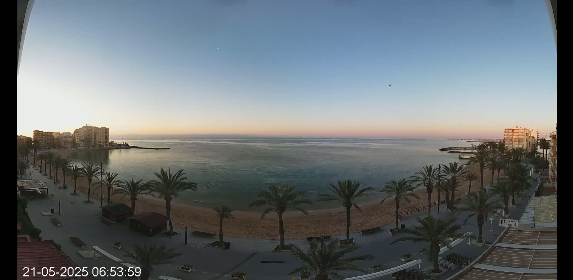 Torrevieja Cura Beach Live Cam - Alicante, Valencia, Spain