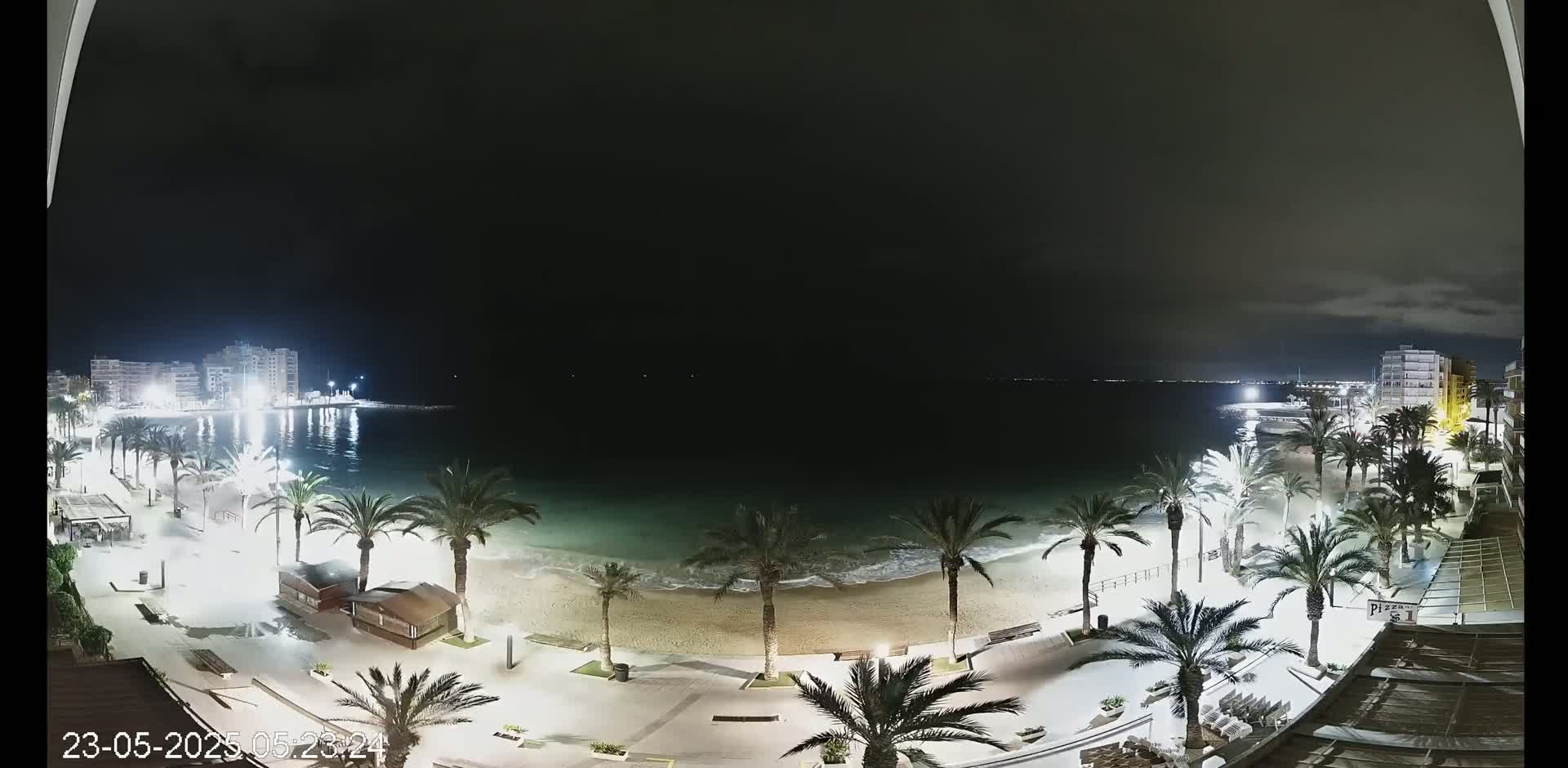 Torrevieja Cura Beach Live Cam - Alicante, Valencia, Spain