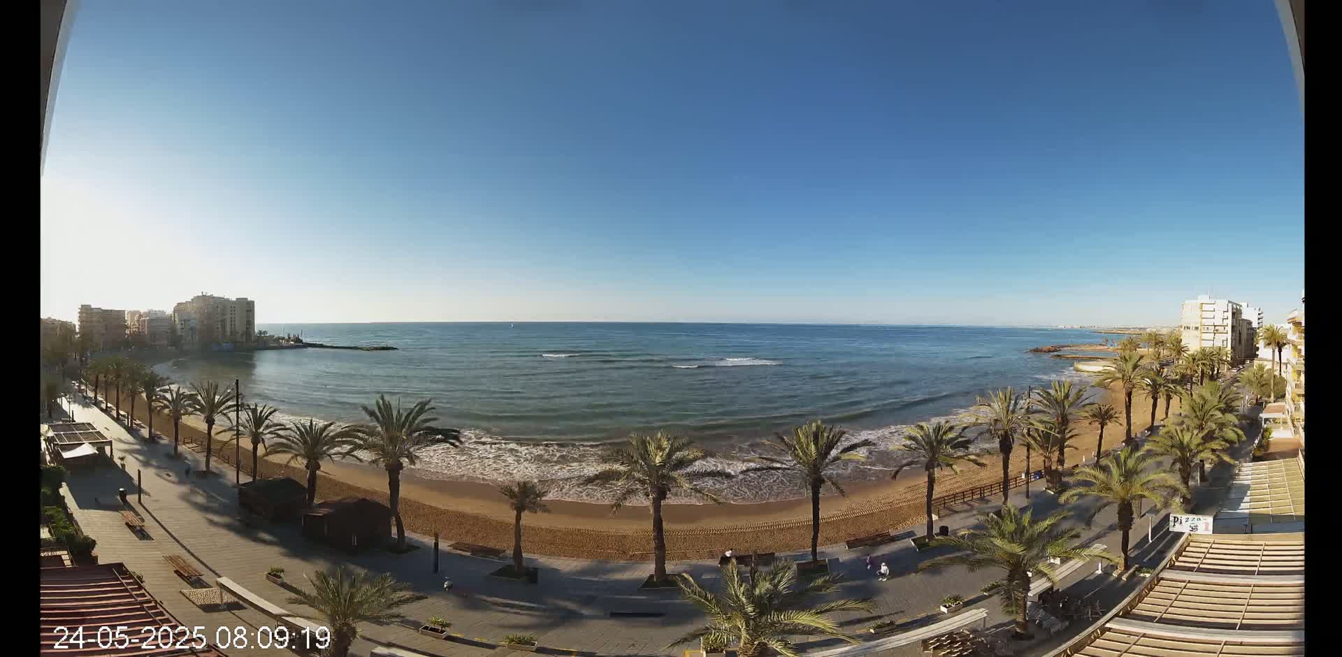 Torrevieja Cura Beach Live Cam - Alicante, Valencia, Spain