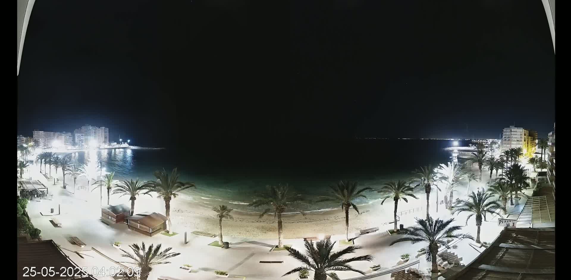 Torrevieja Cura Beach Live Cam - Alicante, Valencia, Spain