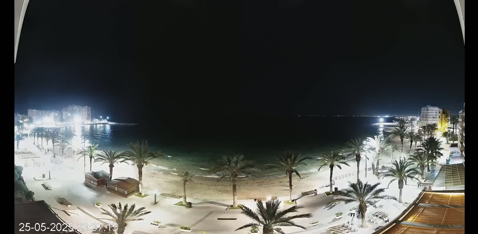 Torrevieja Cura Beach Live Cam - Alicante, Valencia, Spain