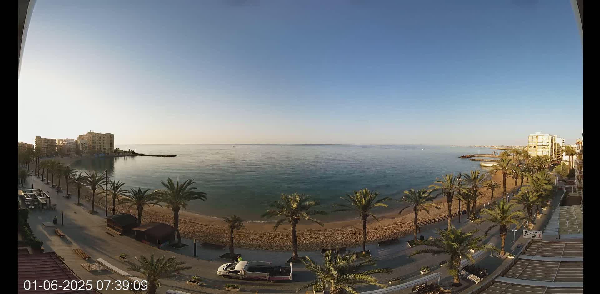 Torrevieja Cura Beach Live Cam - Alicante, Valencia, Spain