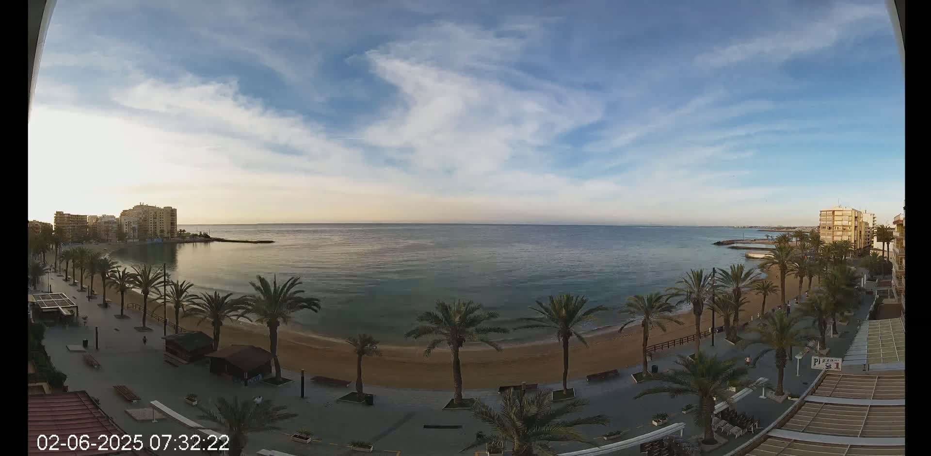 Torrevieja Cura Beach Live Cam - Alicante, Valencia, Spain