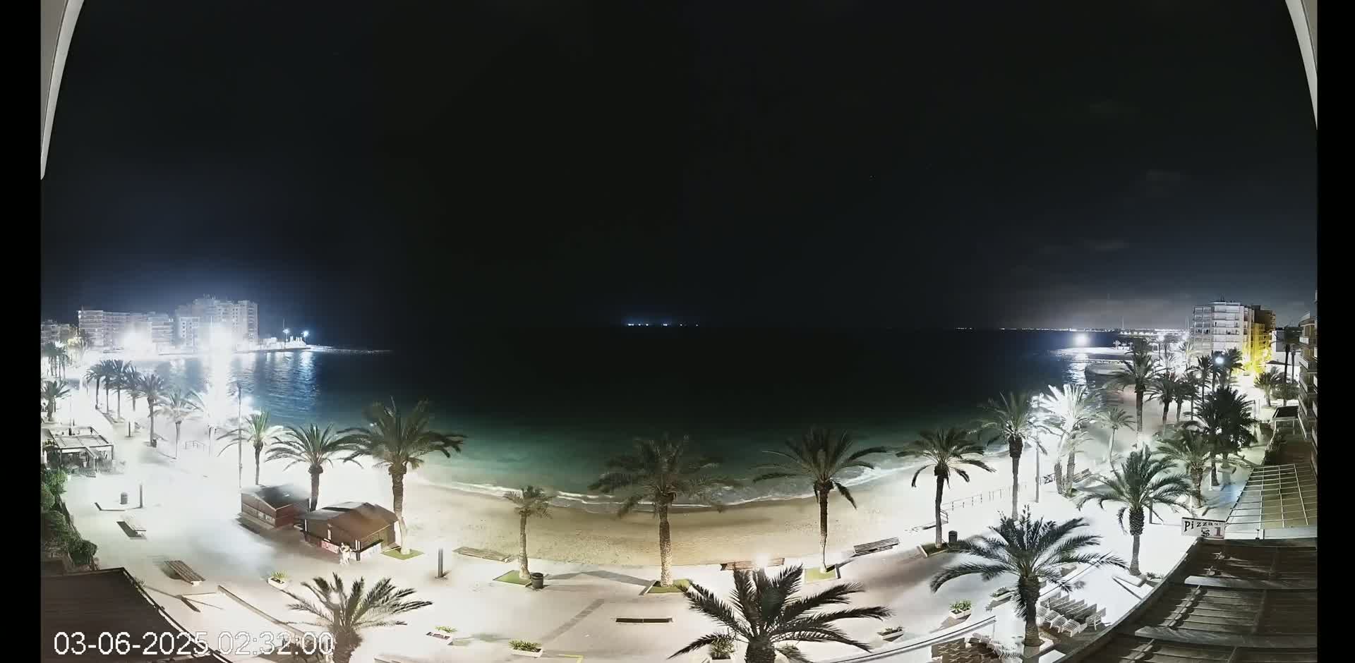 Torrevieja Cura Beach Live Cam - Alicante, Valencia, Spain