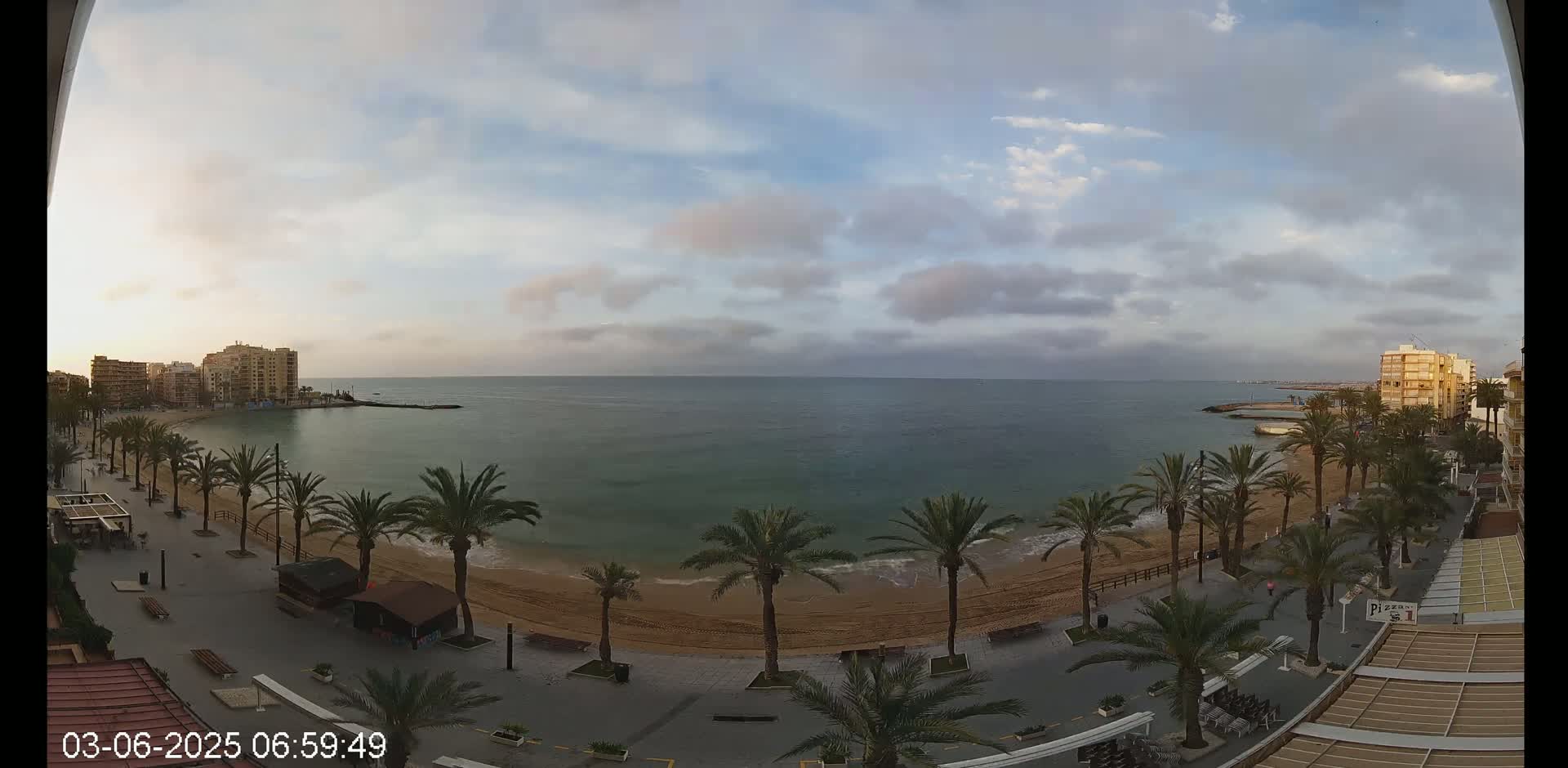 Torrevieja Cura Beach Live Cam - Alicante, Valencia, Spain