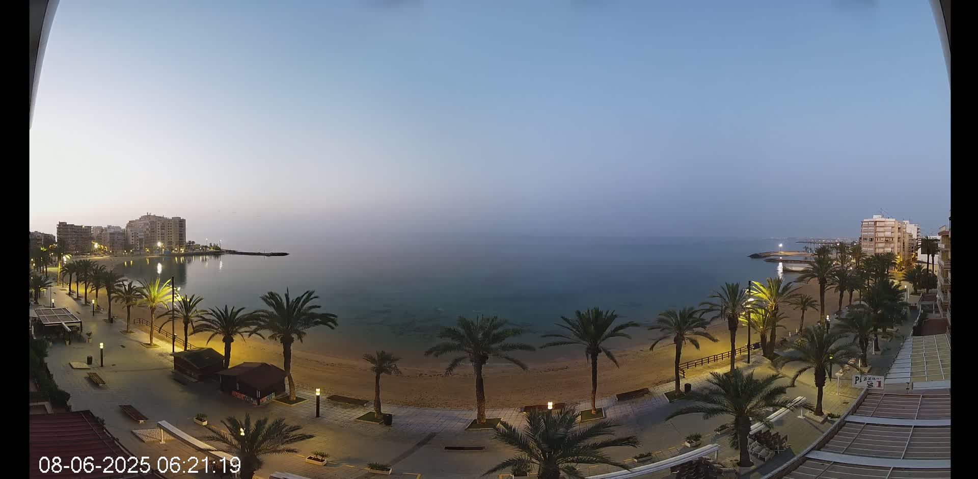 Torrevieja Cura Beach Live Cam - Alicante, Valencia, Spain
