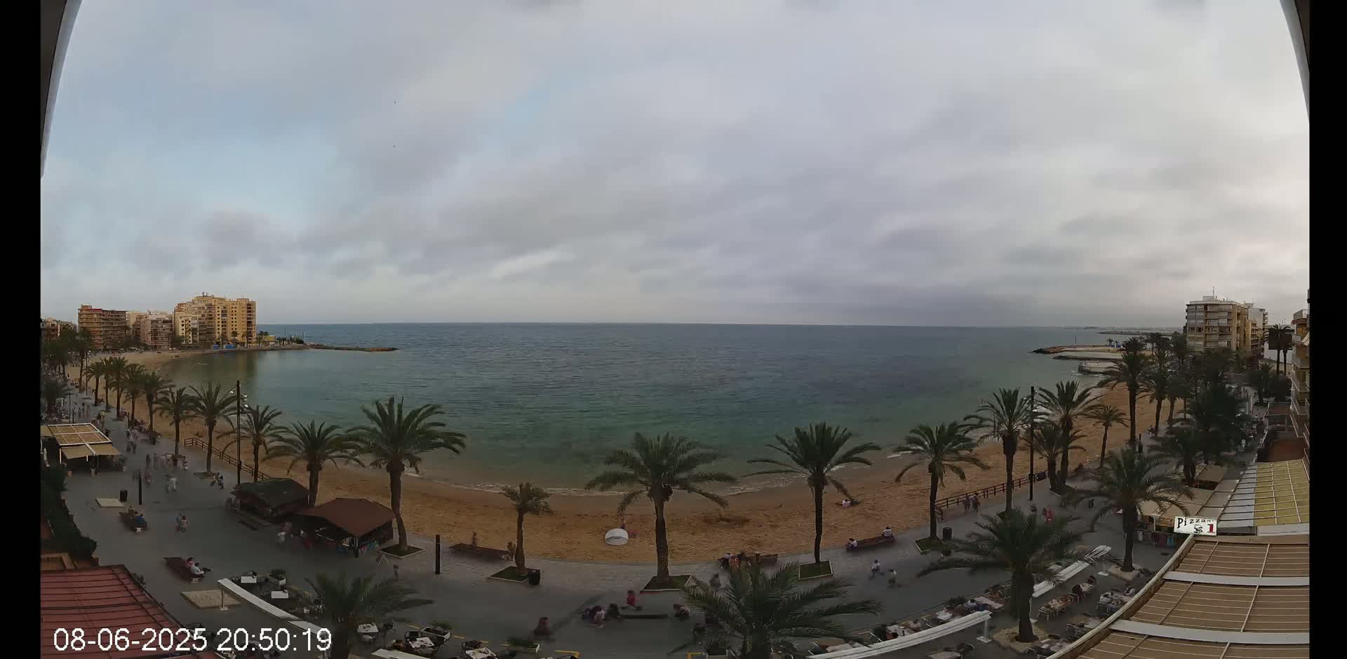Torrevieja Cura Beach Live Cam - Alicante, Valencia, Spain